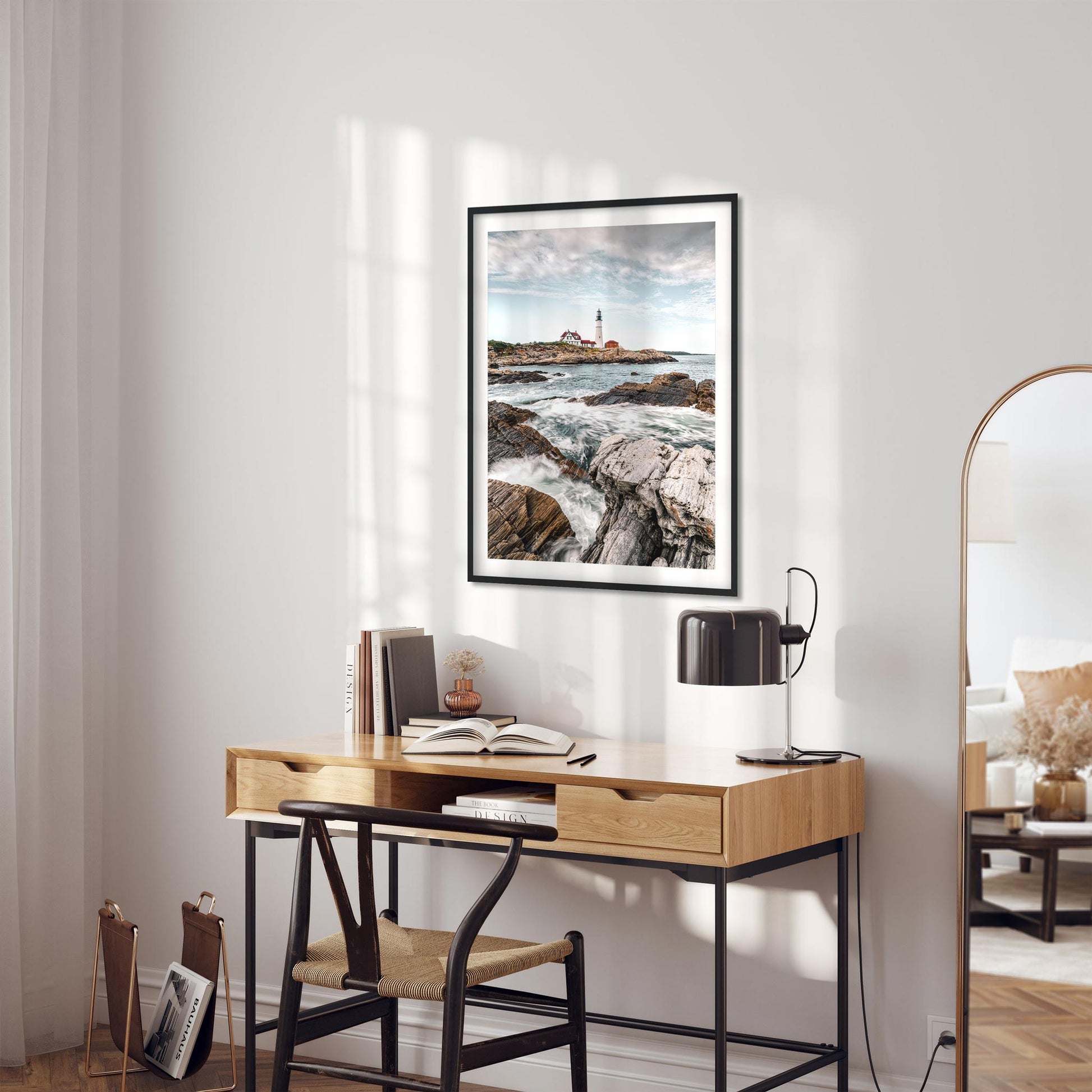 Fine art print of Portland Head Light in Cape Elizabeth, Maine