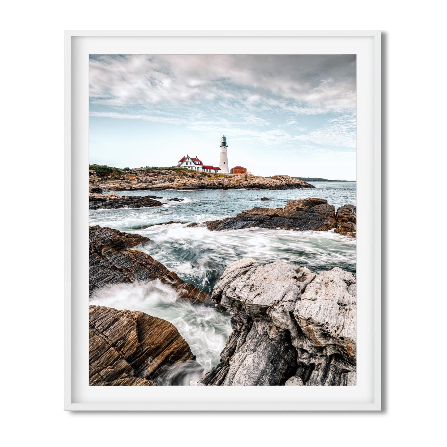 Fine art print of Portland Head Light in Cape Elizabeth, Maine