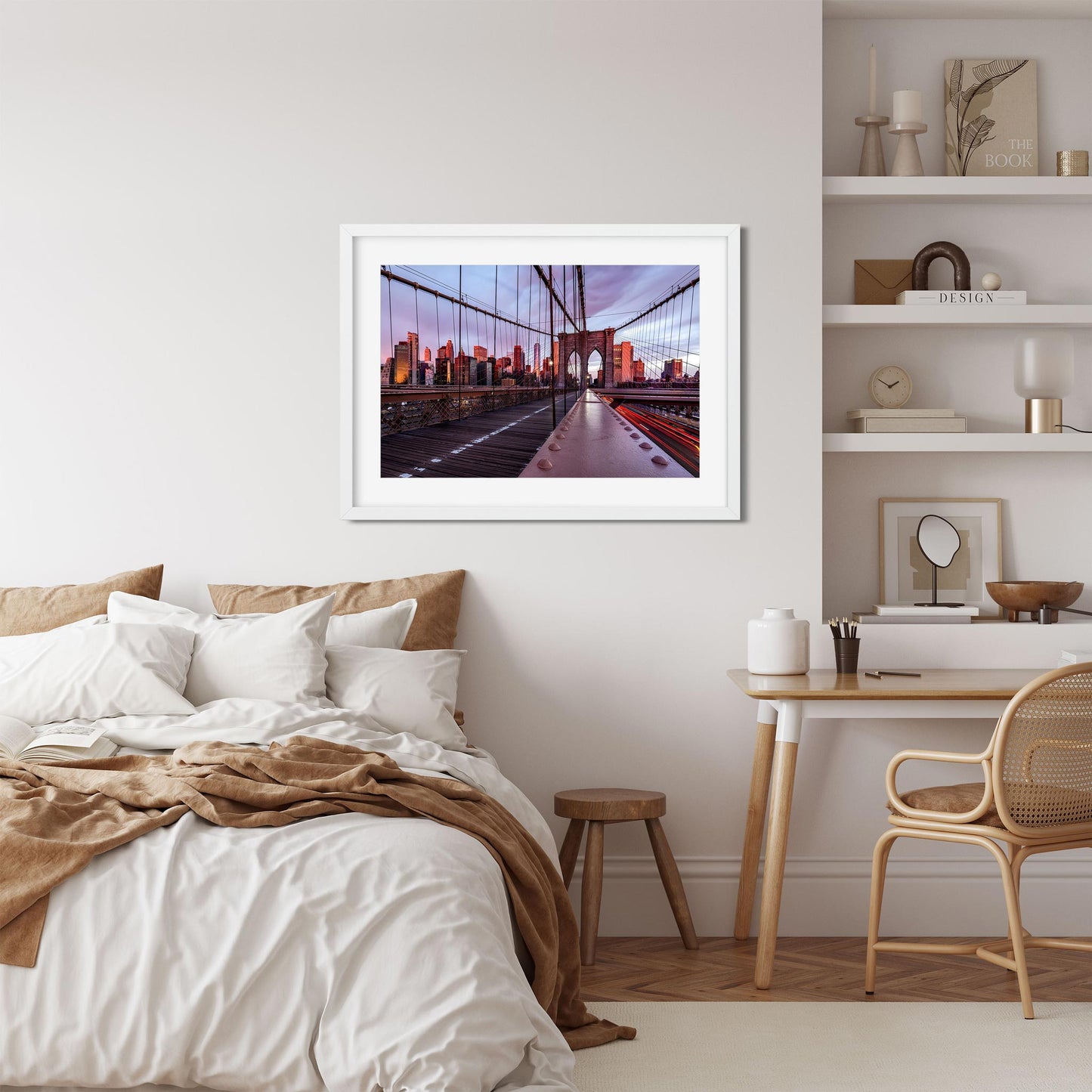 Fine art print of Brooklyn Bridge at Sunrise New York City