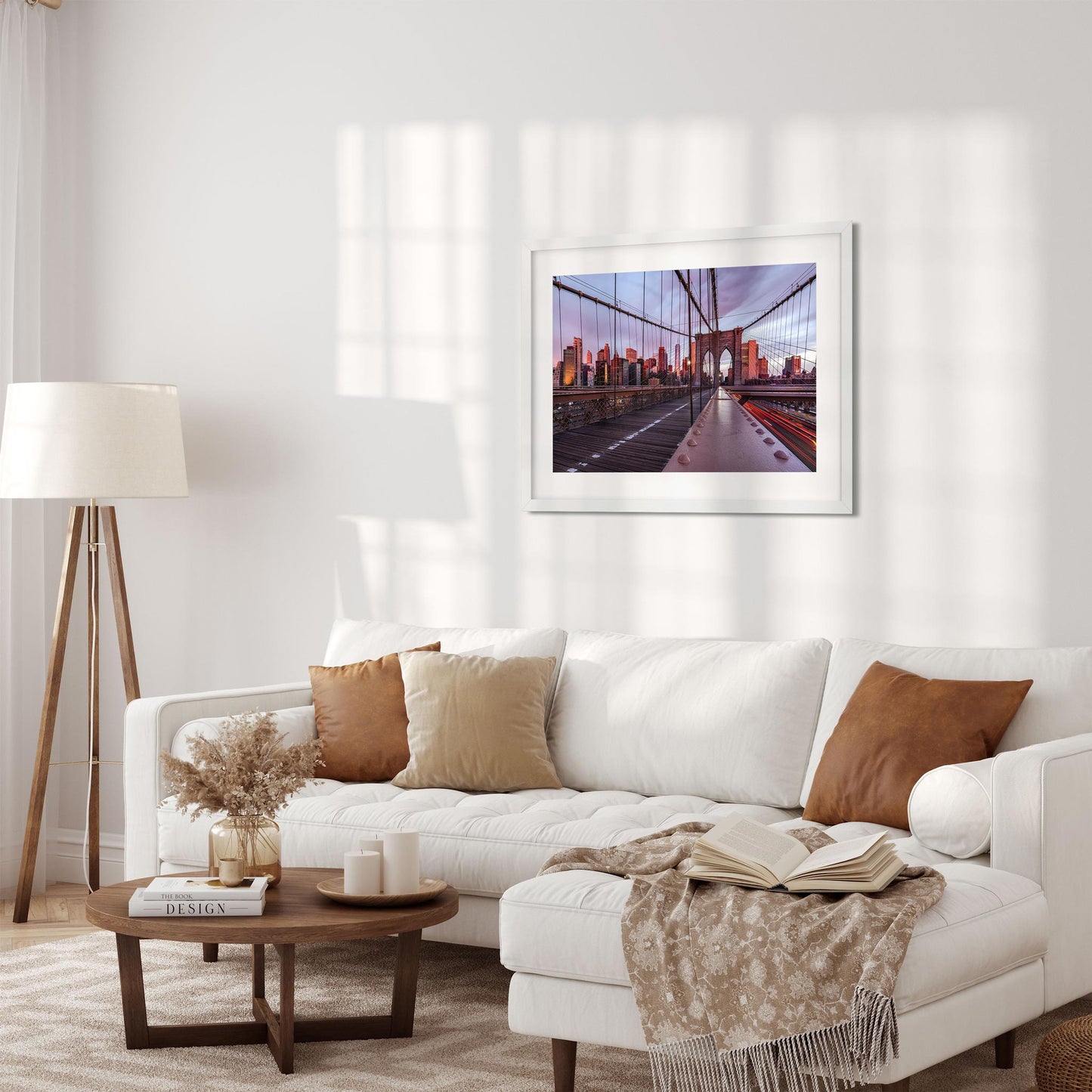 Fine art print of Brooklyn Bridge at Sunrise New York City