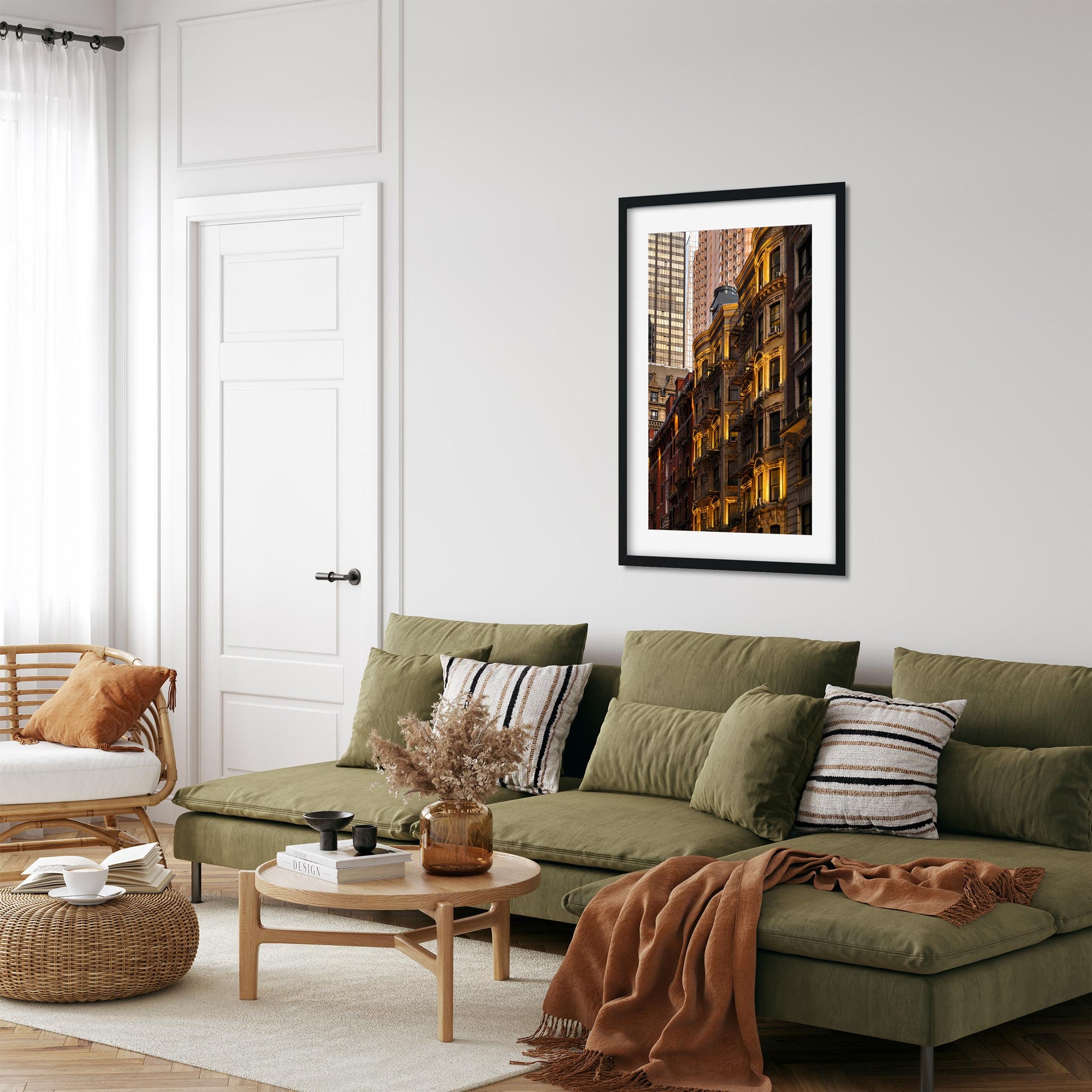 Fine art print of Light of Hell's Kitchen Midtown West Manhattan NYC