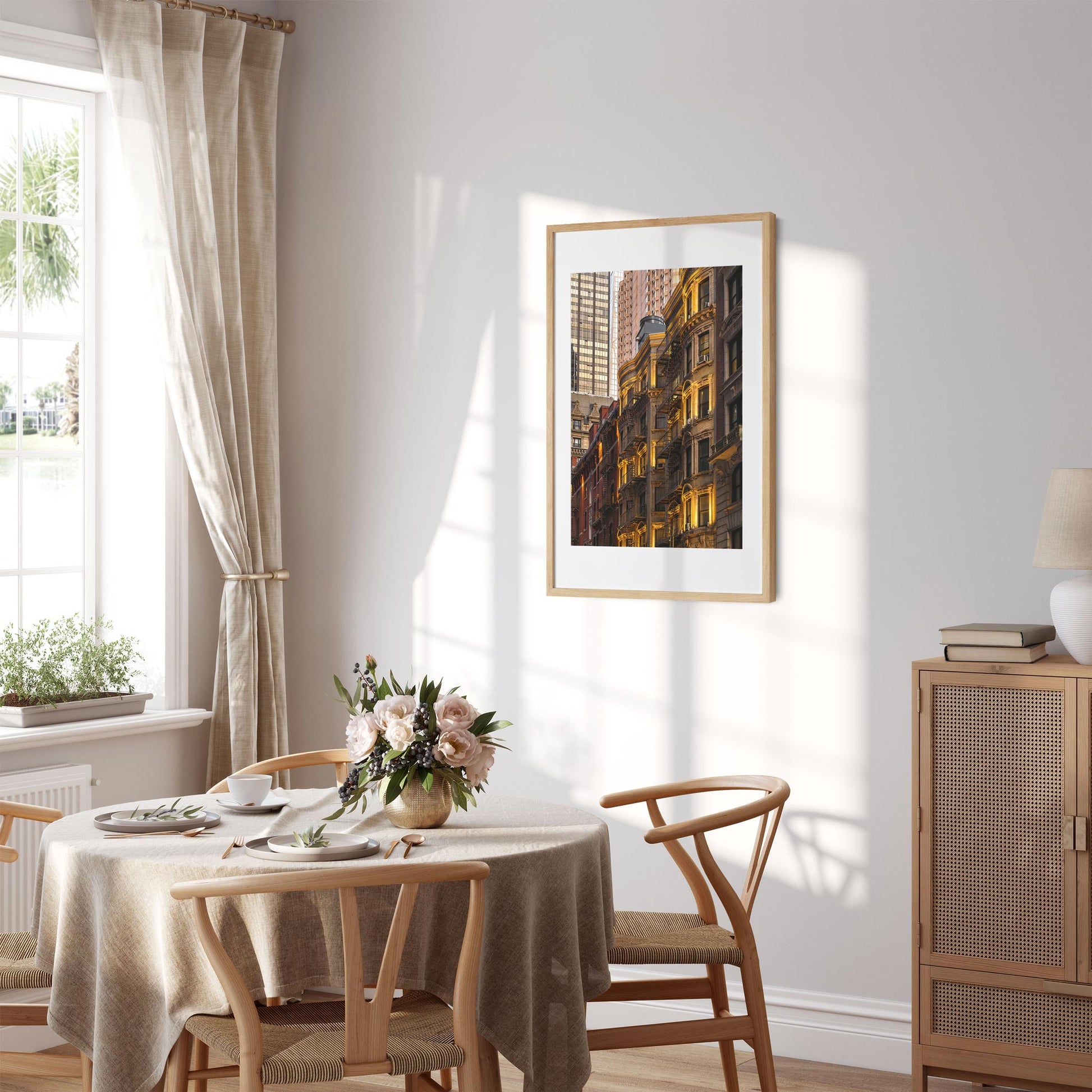 Fine art print of Light of Hell's Kitchen Midtown West Manhattan NYC