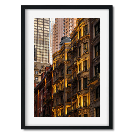 Fine art print of Light of Hell's Kitchen Midtown West Manhattan NYC