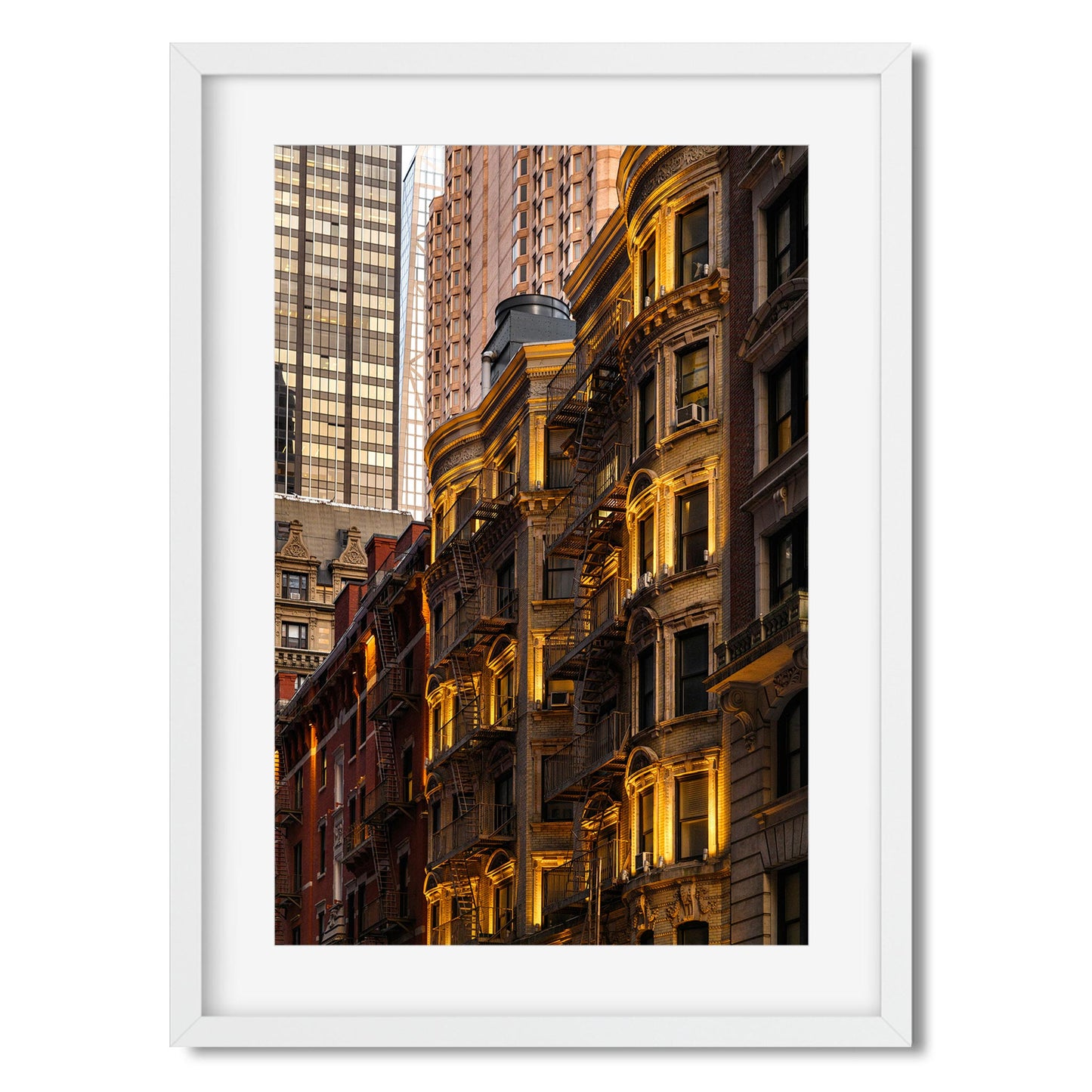 Fine art print of Light of Hell's Kitchen Midtown West Manhattan NYC
