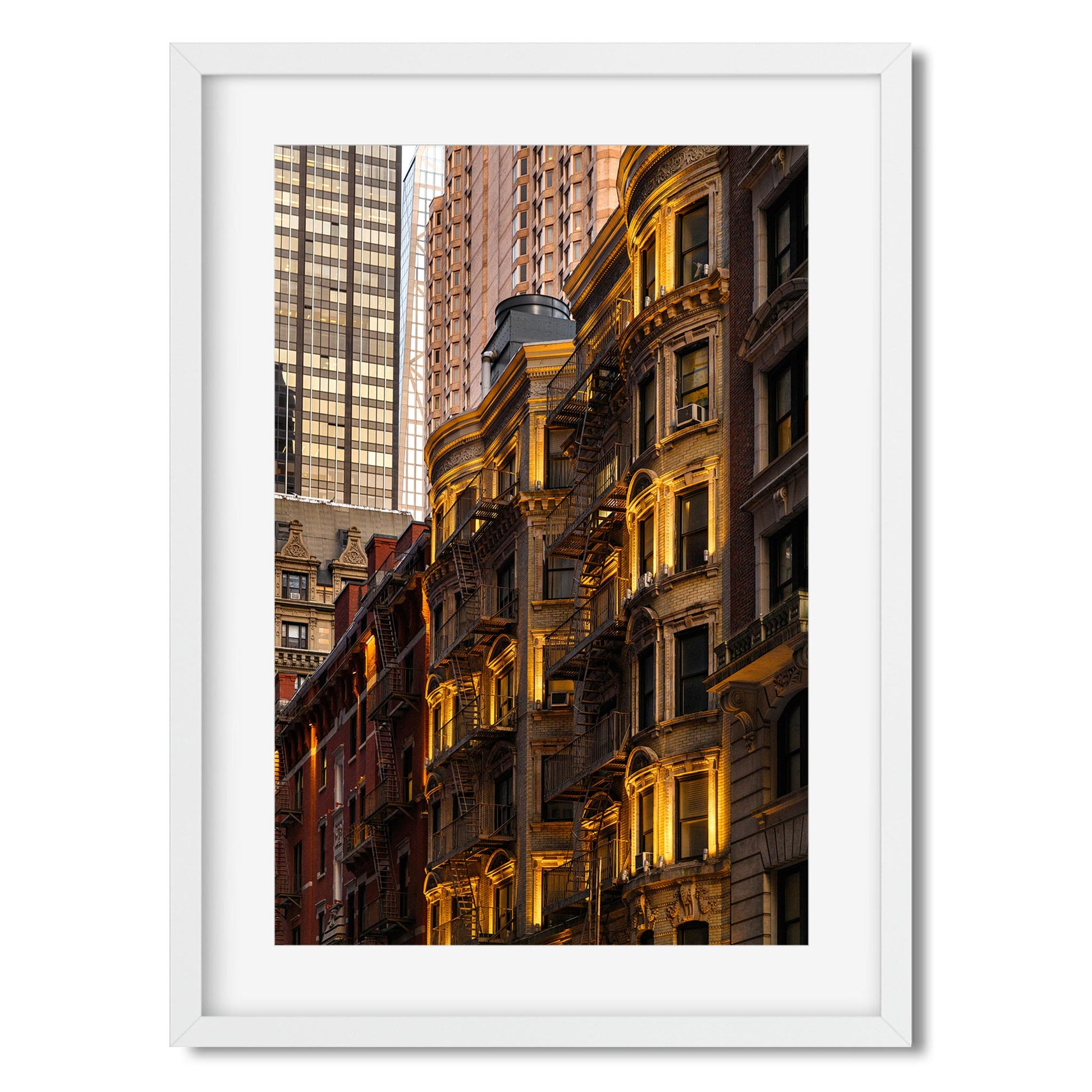 Fine art print of Light of Hell's Kitchen Midtown West Manhattan NYC