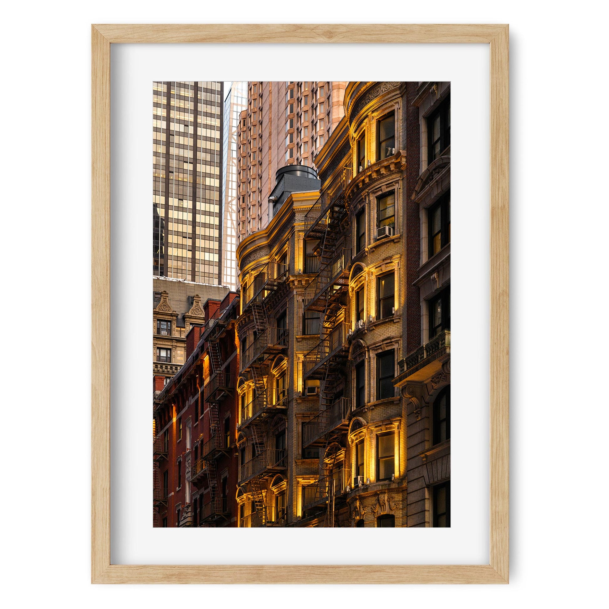 Fine art print of Light of Hell's Kitchen Midtown West Manhattan NYC