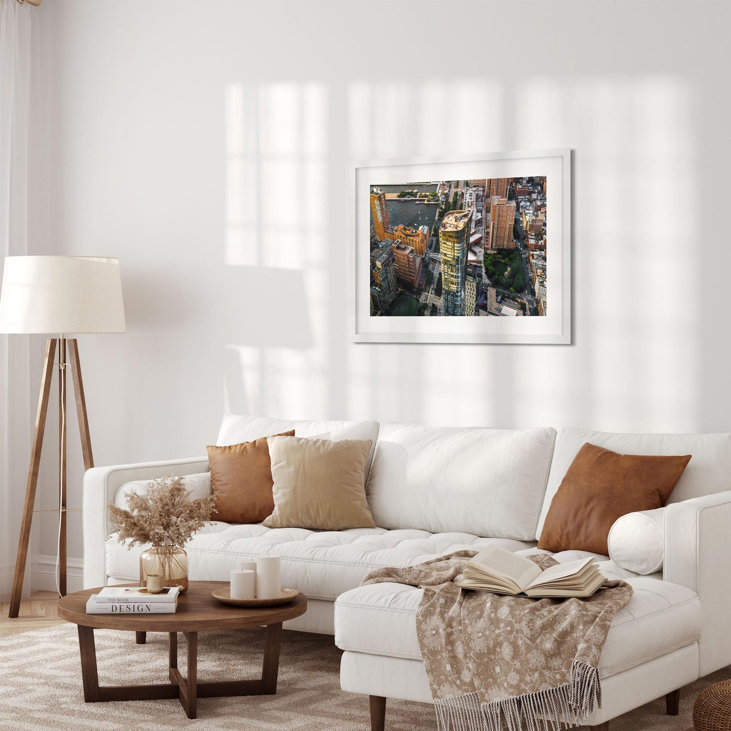 Fine art print of 111 Murray Street and Hudson River Park
