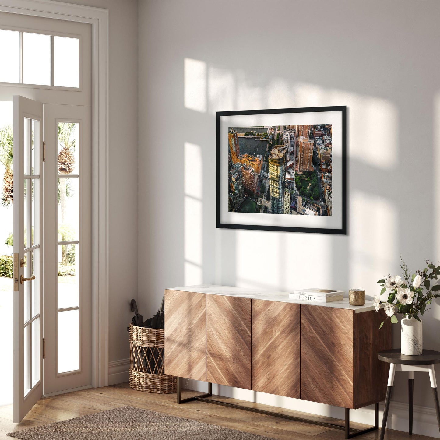 Fine art print of 111 Murray Street and Hudson River Park