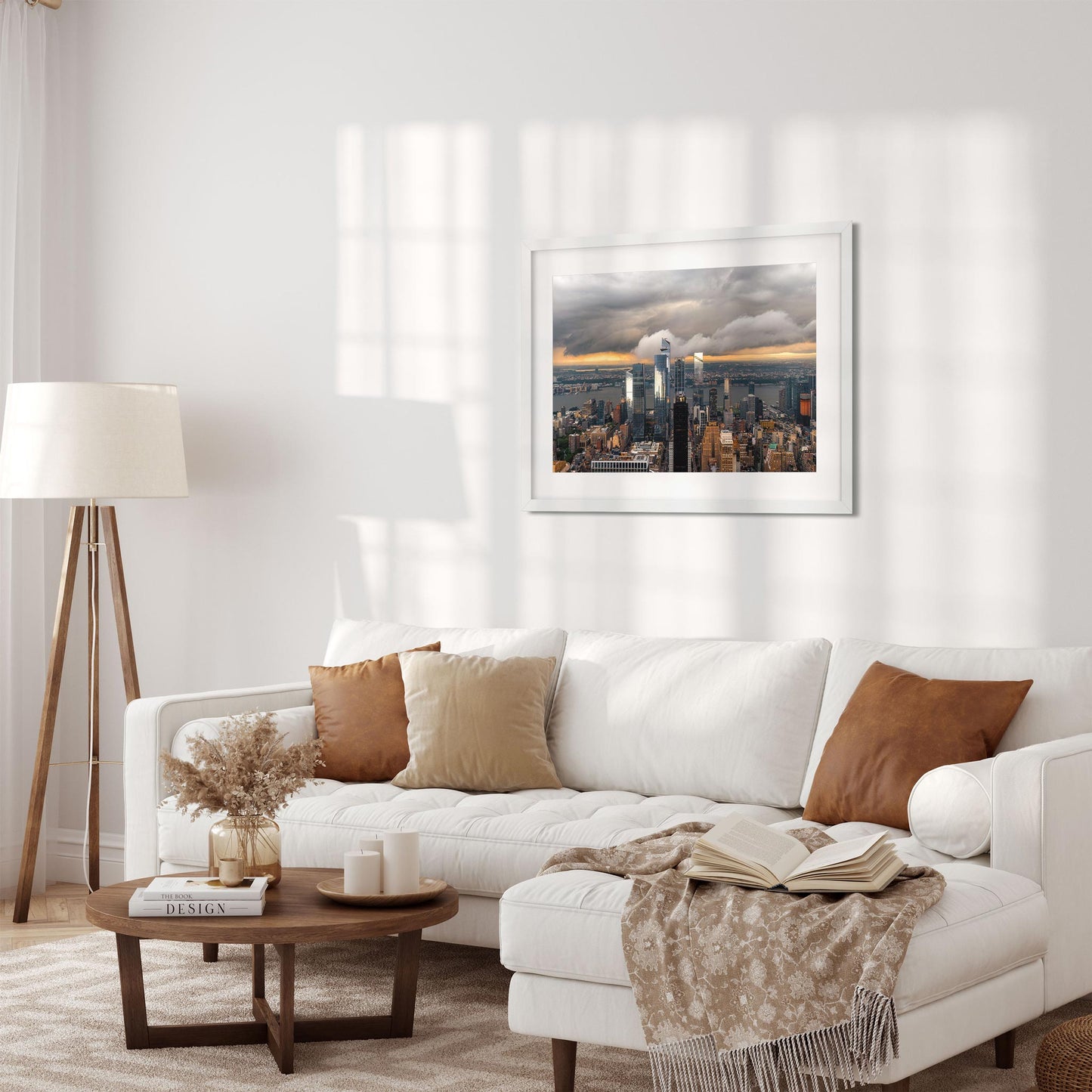 Fine art print of Storm Cloud over Hudson Yards