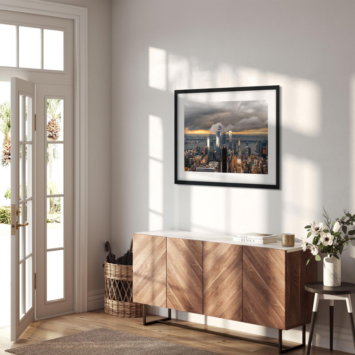 Fine art print of Storm Cloud over Hudson Yards