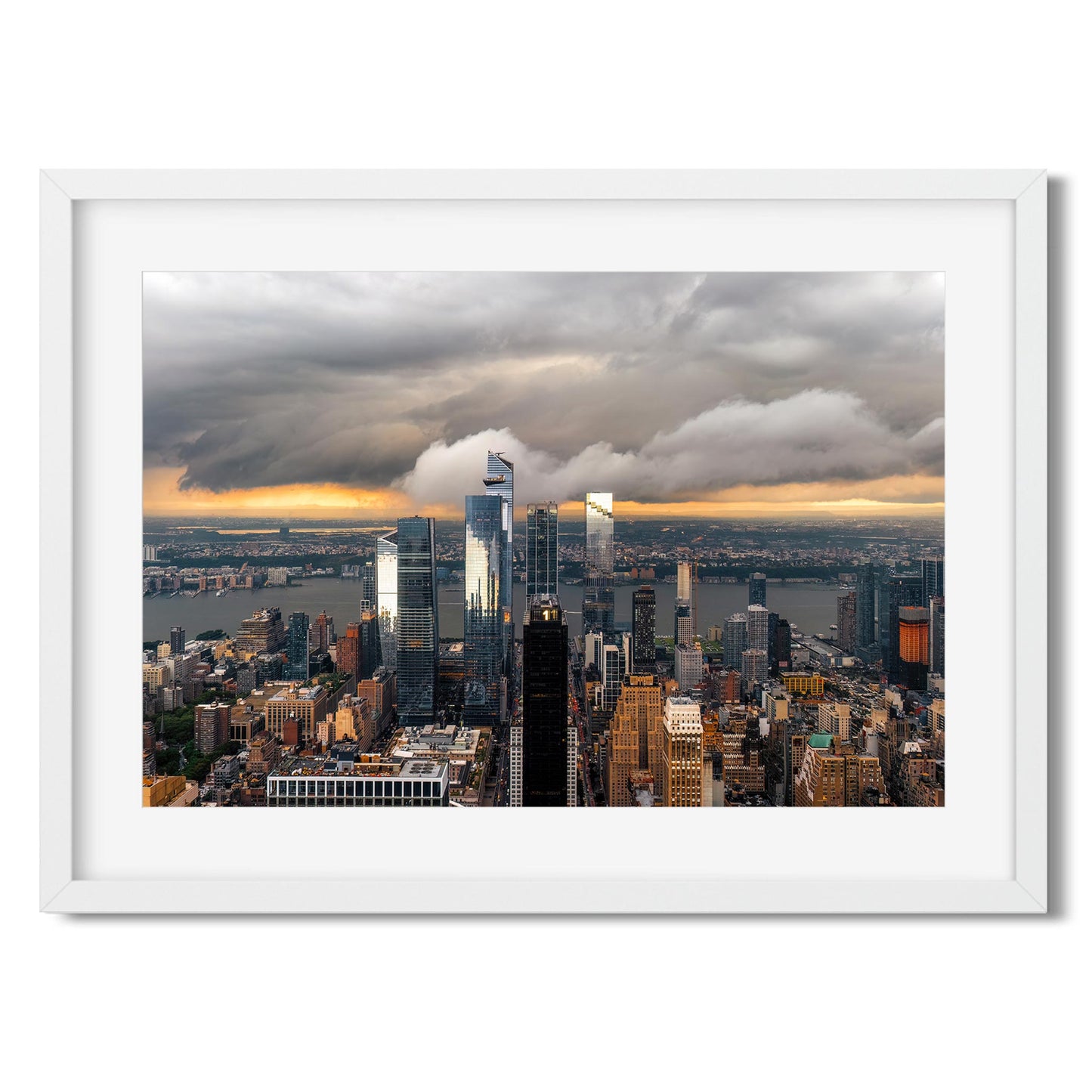Fine art print of Storm Cloud over Hudson Yards