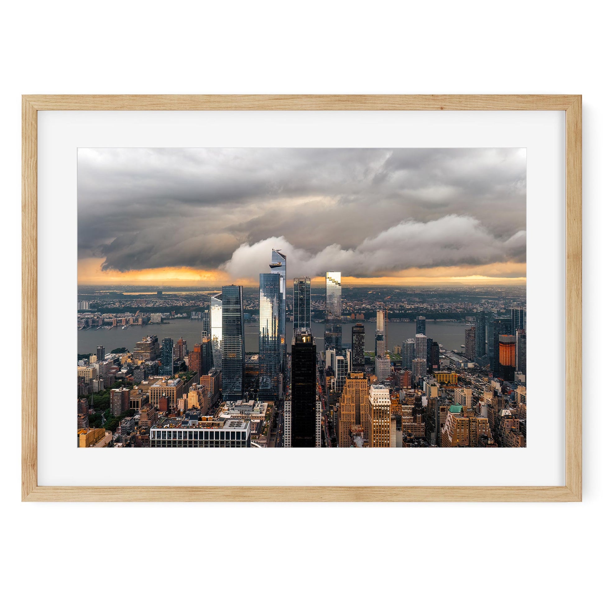 Fine art print of Storm Cloud over Hudson Yards