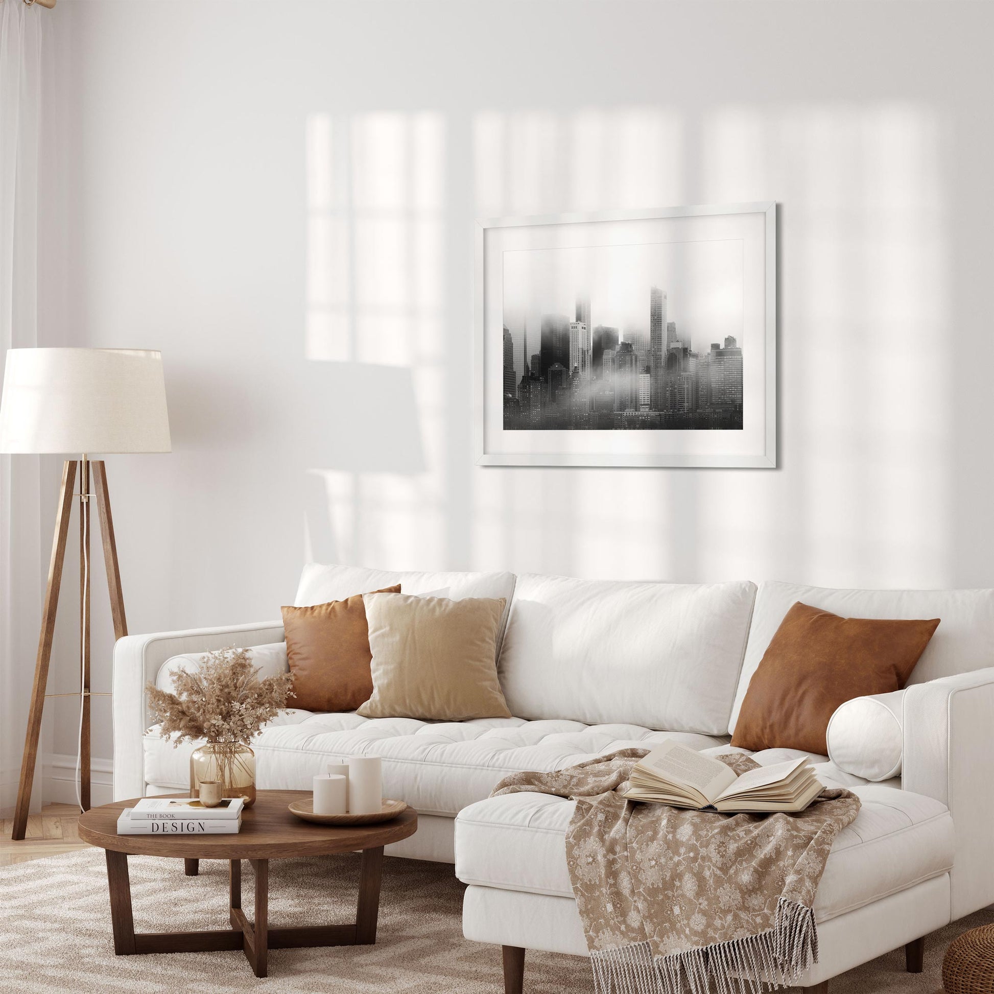 Fine art print of Foggy Lower Manhattan at Sunrise