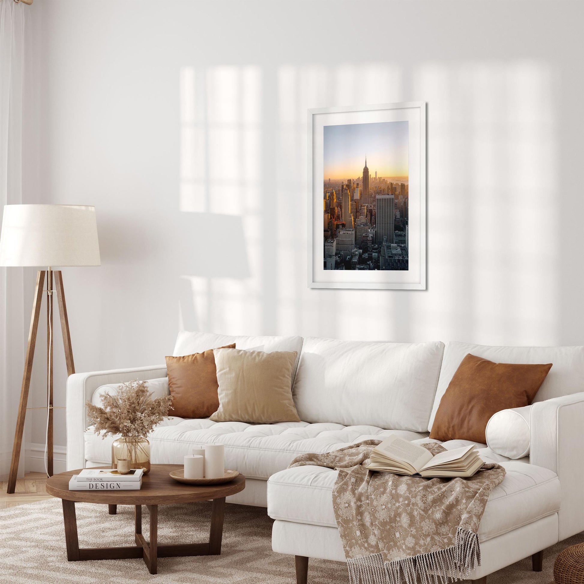 Fine art print of Epic View of Manhattan at Sunset New York City