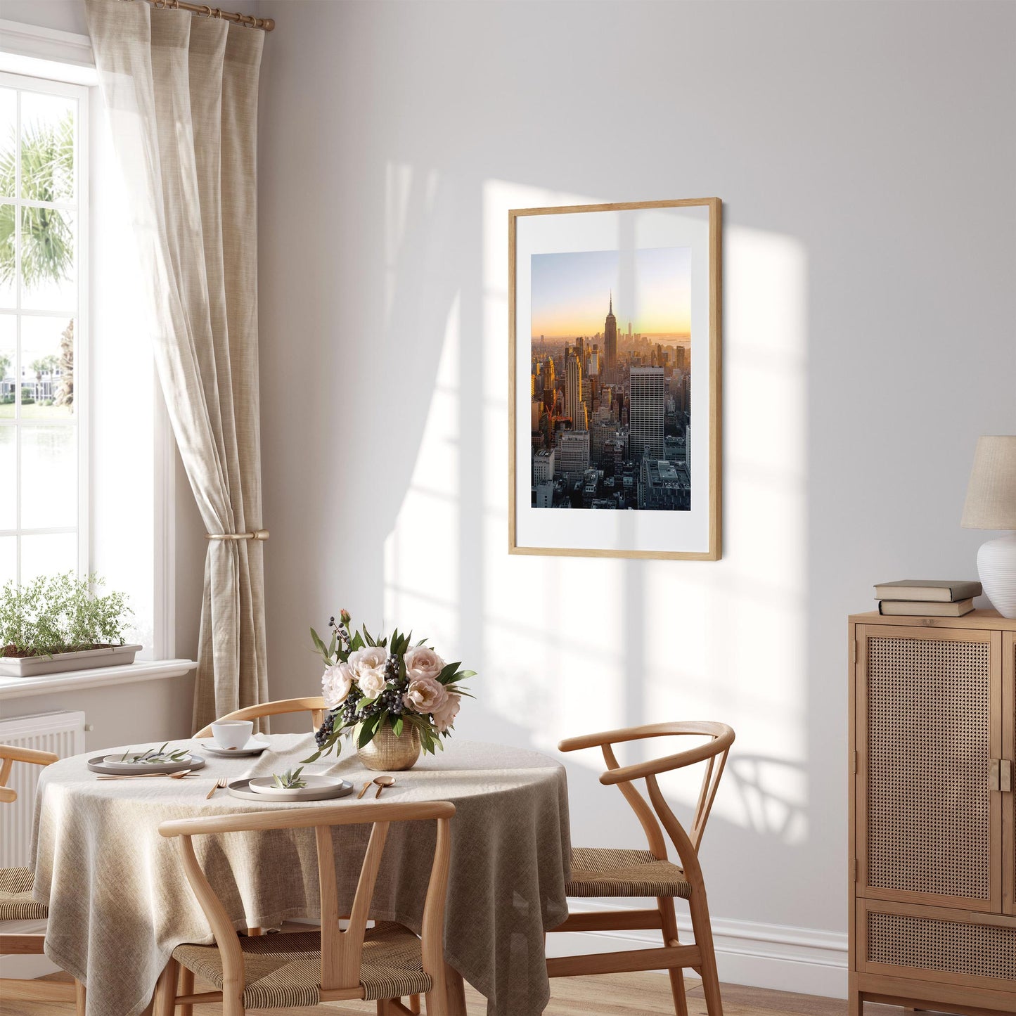 Fine art print of Epic View of Manhattan at Sunset New York City