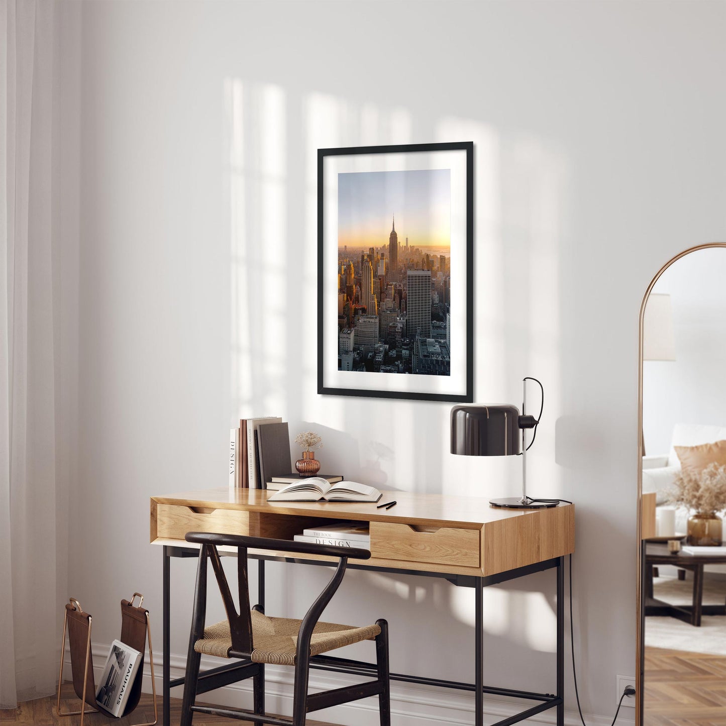 Fine art print of Epic View of Manhattan at Sunset New York City