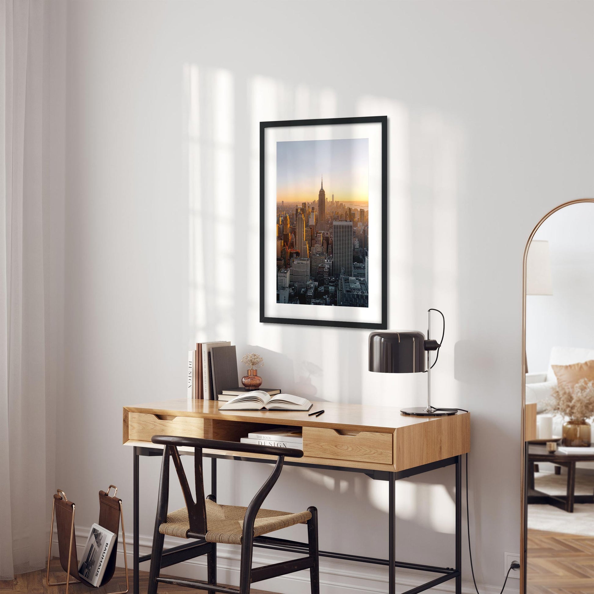 Fine art print of Epic View of Manhattan at Sunset New York City