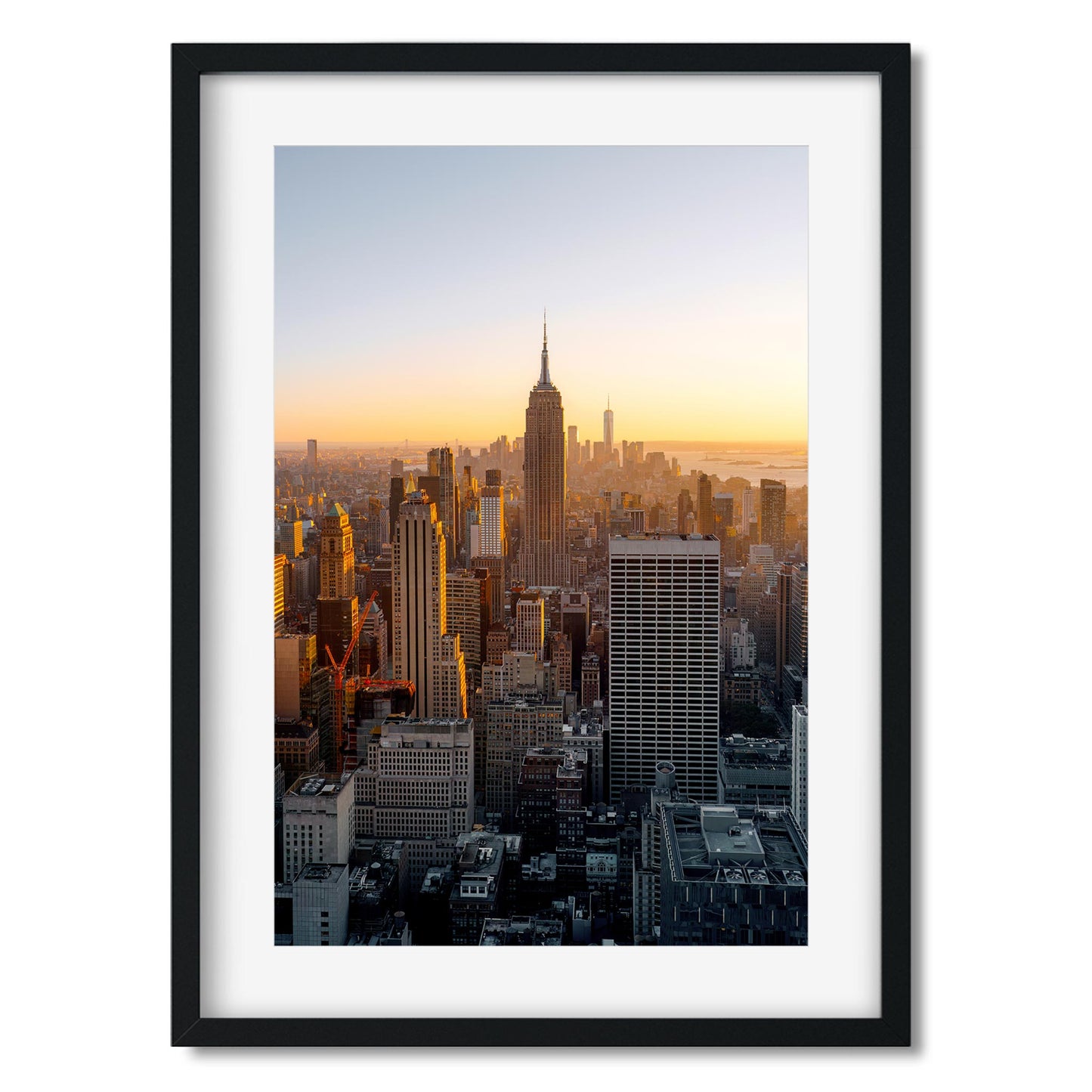 Fine art print of Epic View of Manhattan at Sunset New York City