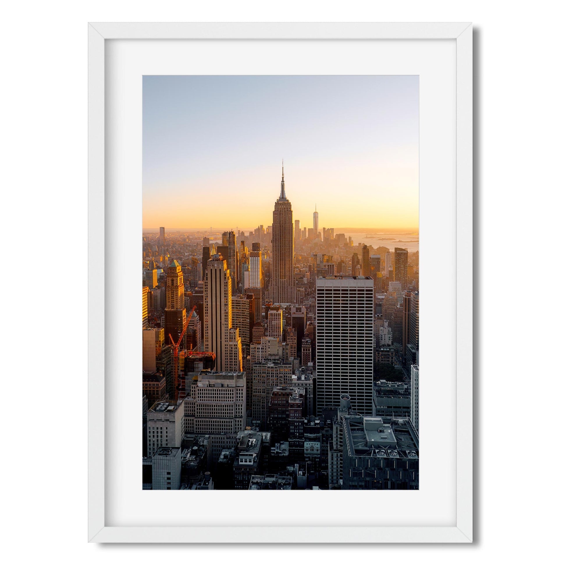 Fine art print of Epic View of Manhattan at Sunset New York City