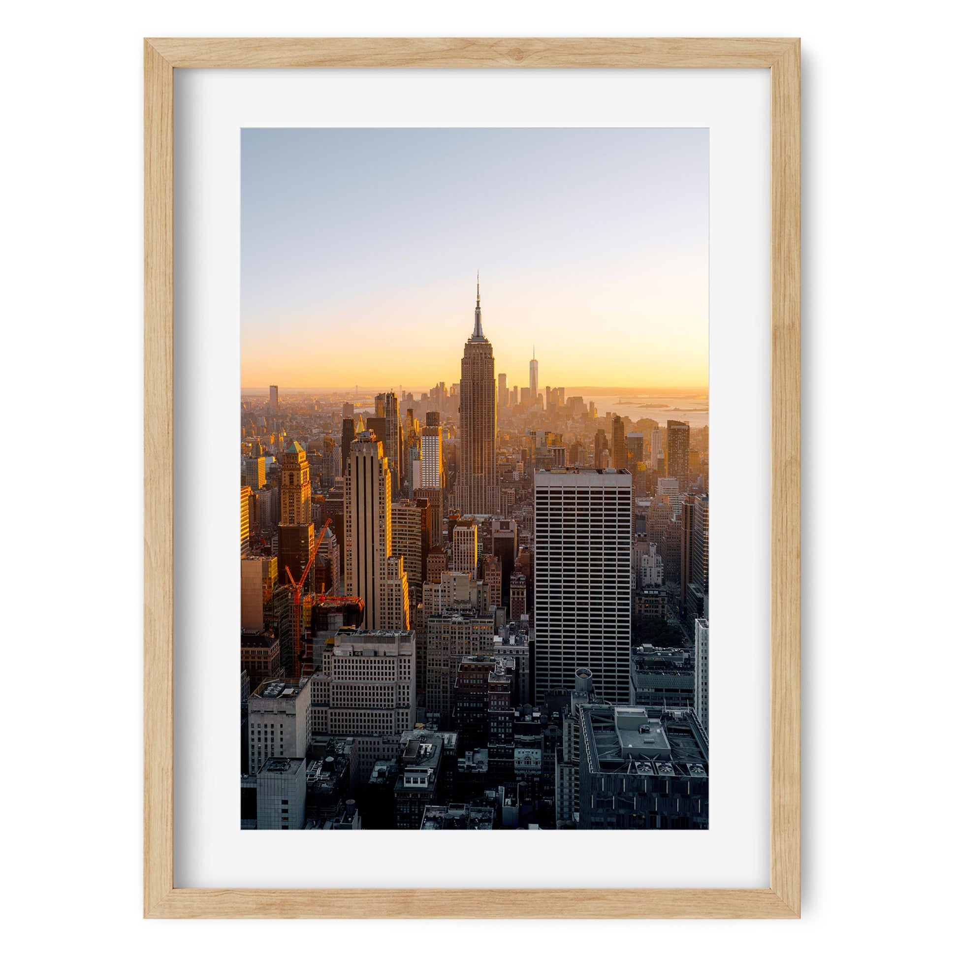 Fine art print of Epic View of Manhattan at Sunset New York City