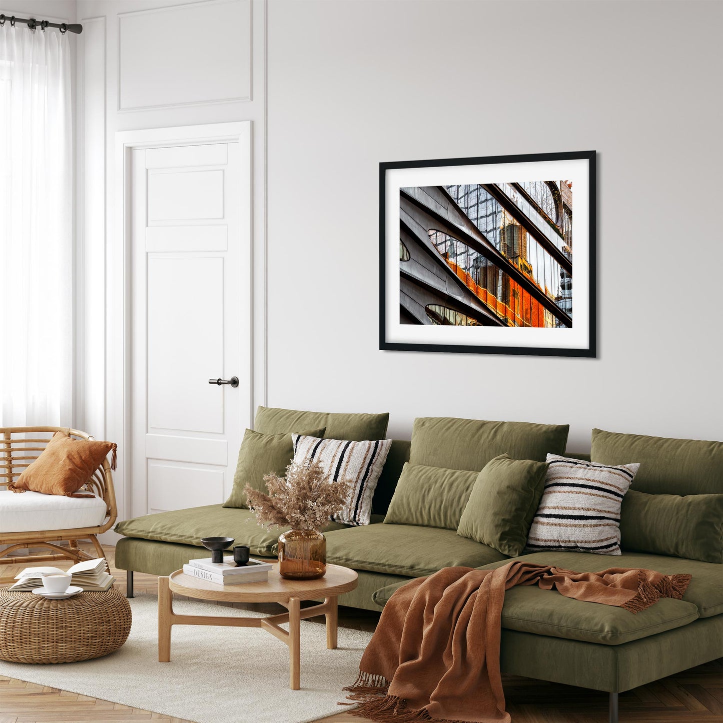 Fine art print of Water Tower and Zaha Hadid Chelsea New York City