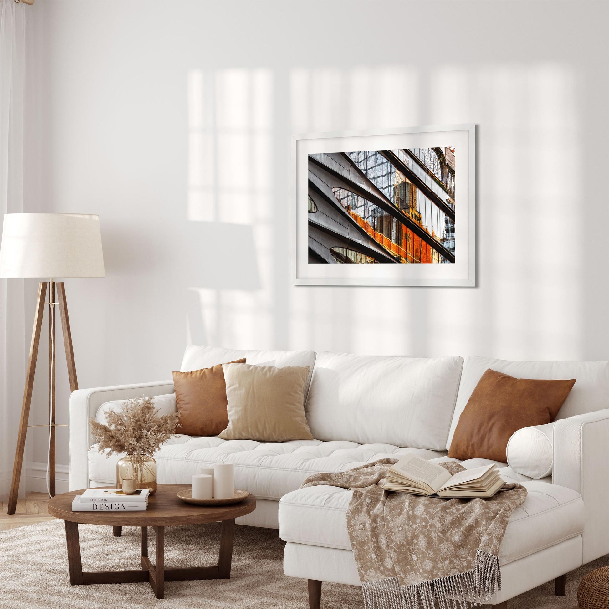 Fine art print of Water Tower and Zaha Hadid Chelsea New York City