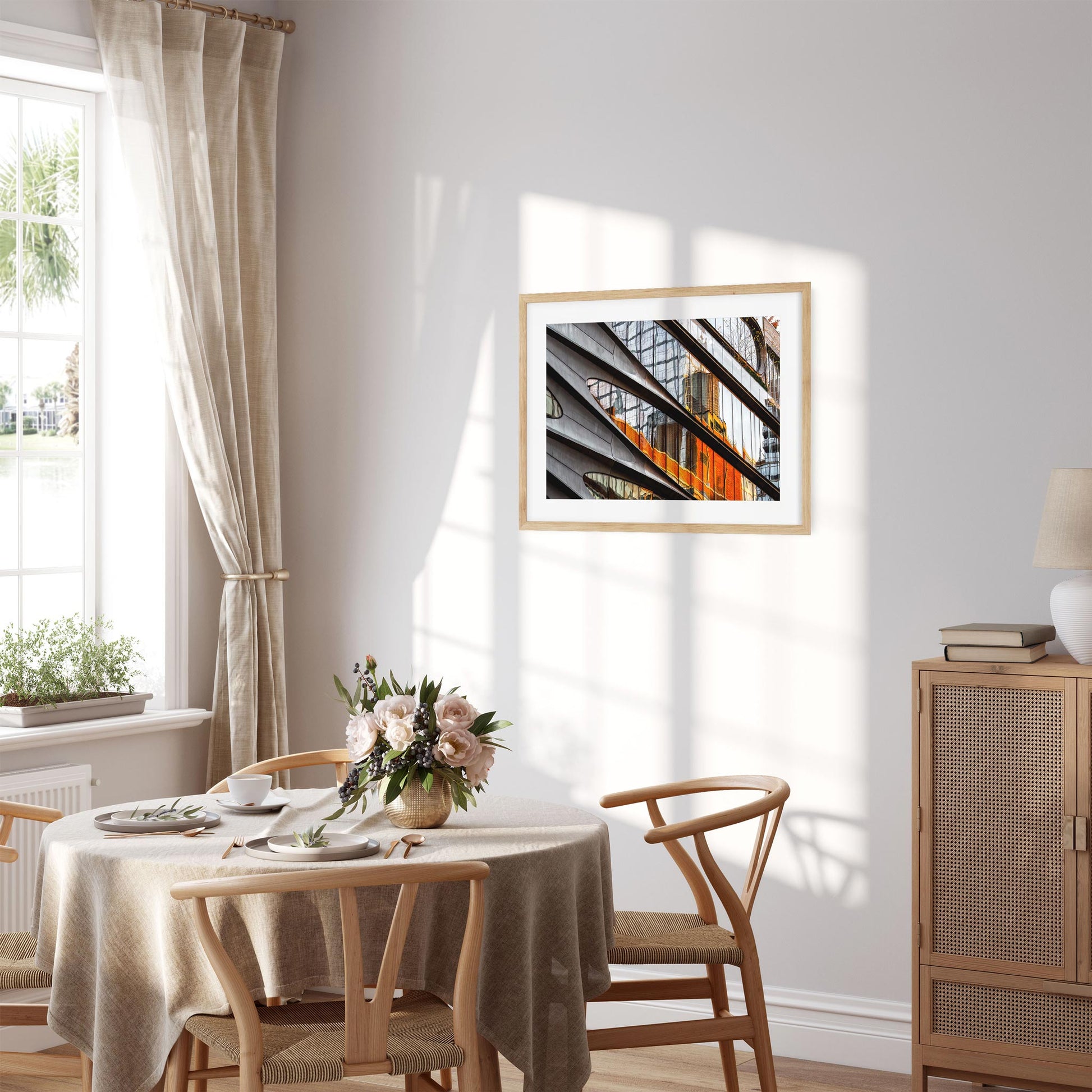 Fine art print of Water Tower and Zaha Hadid Chelsea New York City