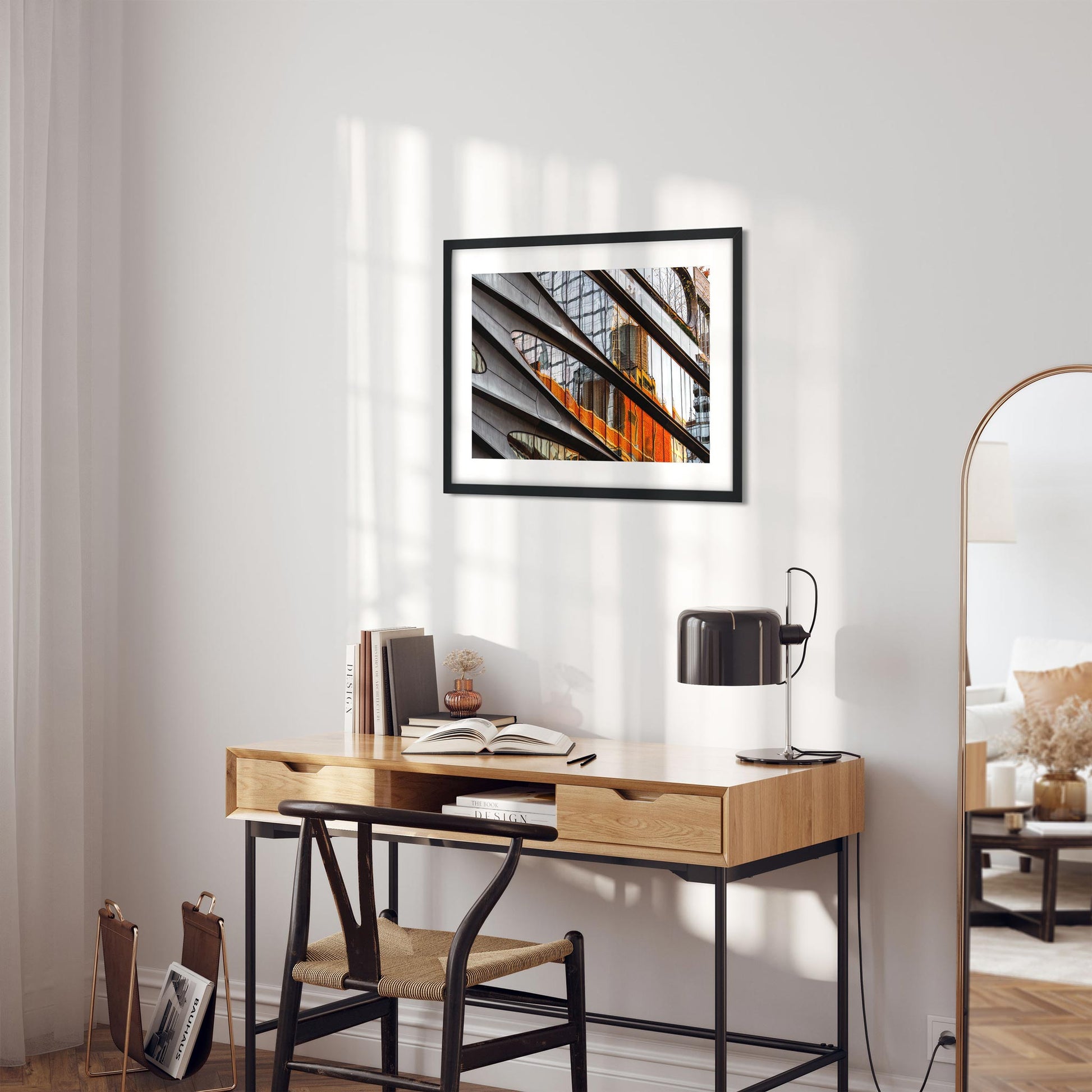 Fine art print of Water Tower and Zaha Hadid Chelsea New York City