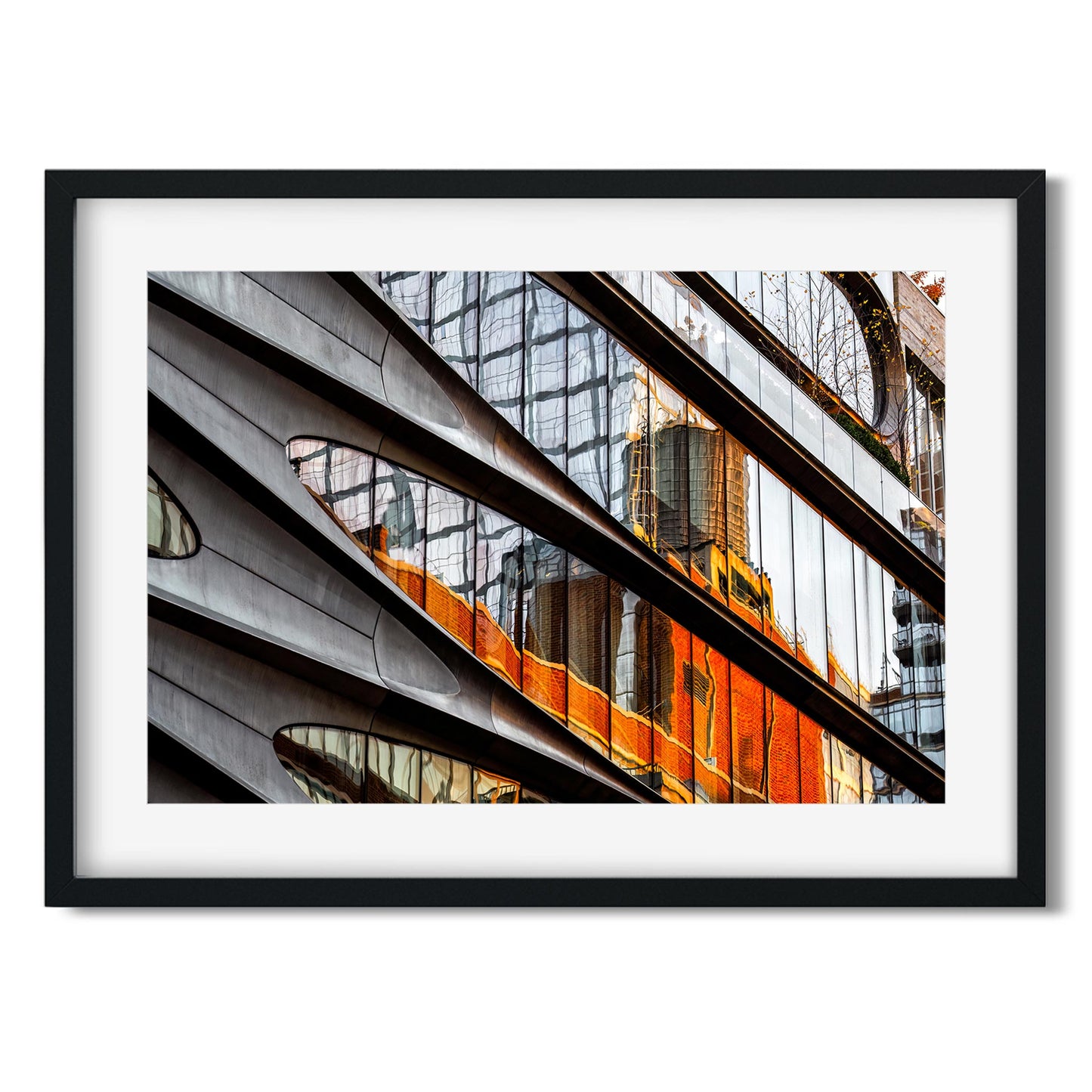 Fine art print of Water Tower and Zaha Hadid Chelsea New York City