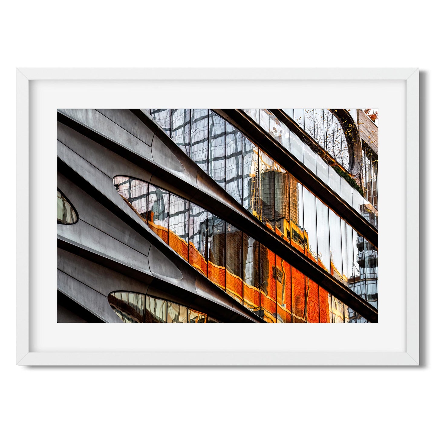 Fine art print of Water Tower and Zaha Hadid Chelsea New York City