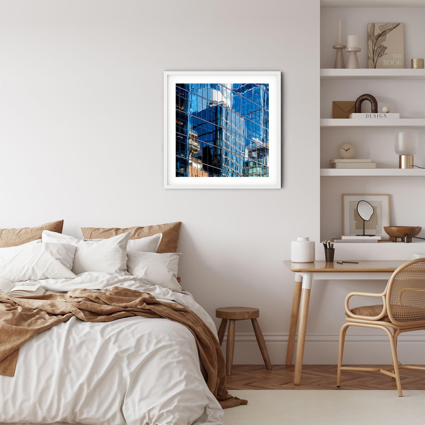 Fine art print of Modern Building Reflections of Hudson Yards NYC