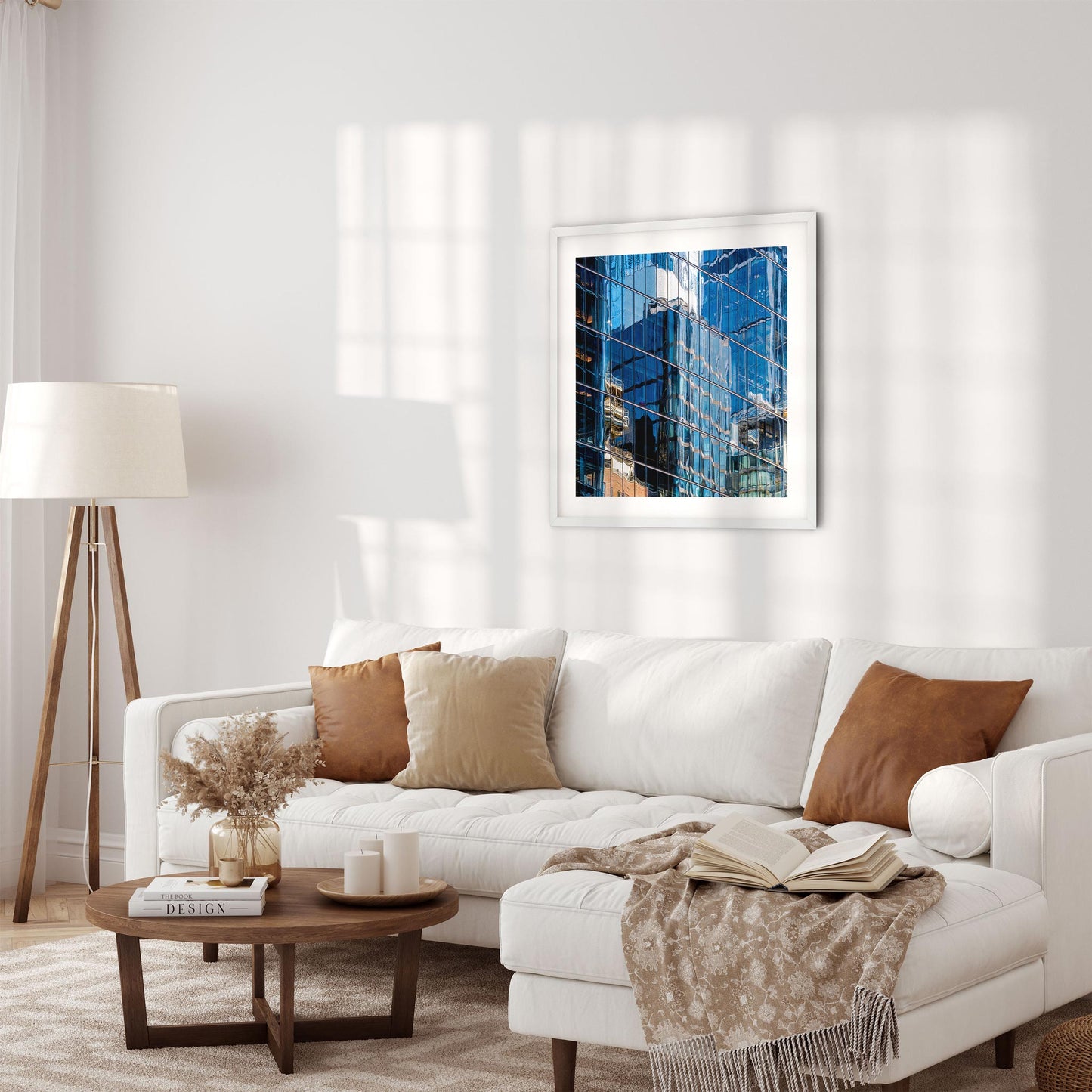 Fine art print of Modern Building Reflections of Hudson Yards NYC