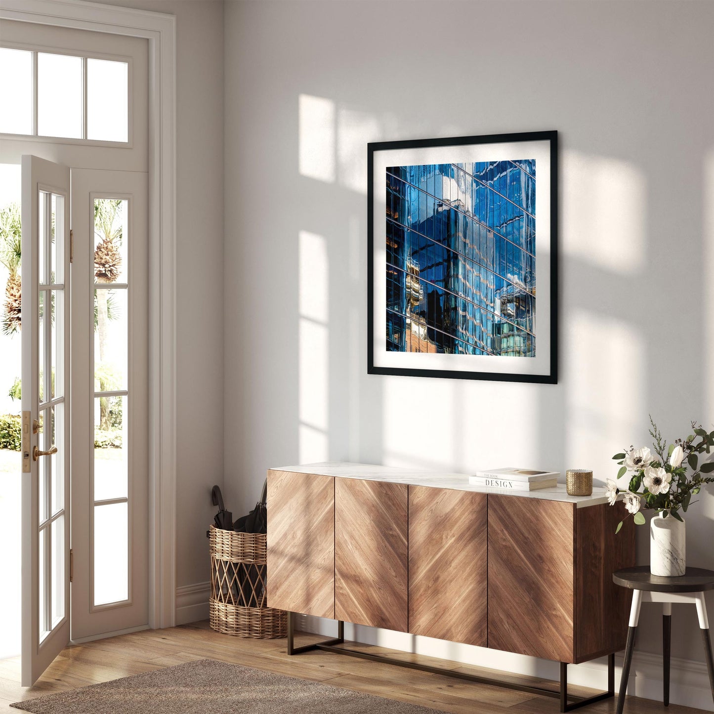 Fine art print of Modern Building Reflections of Hudson Yards NYC