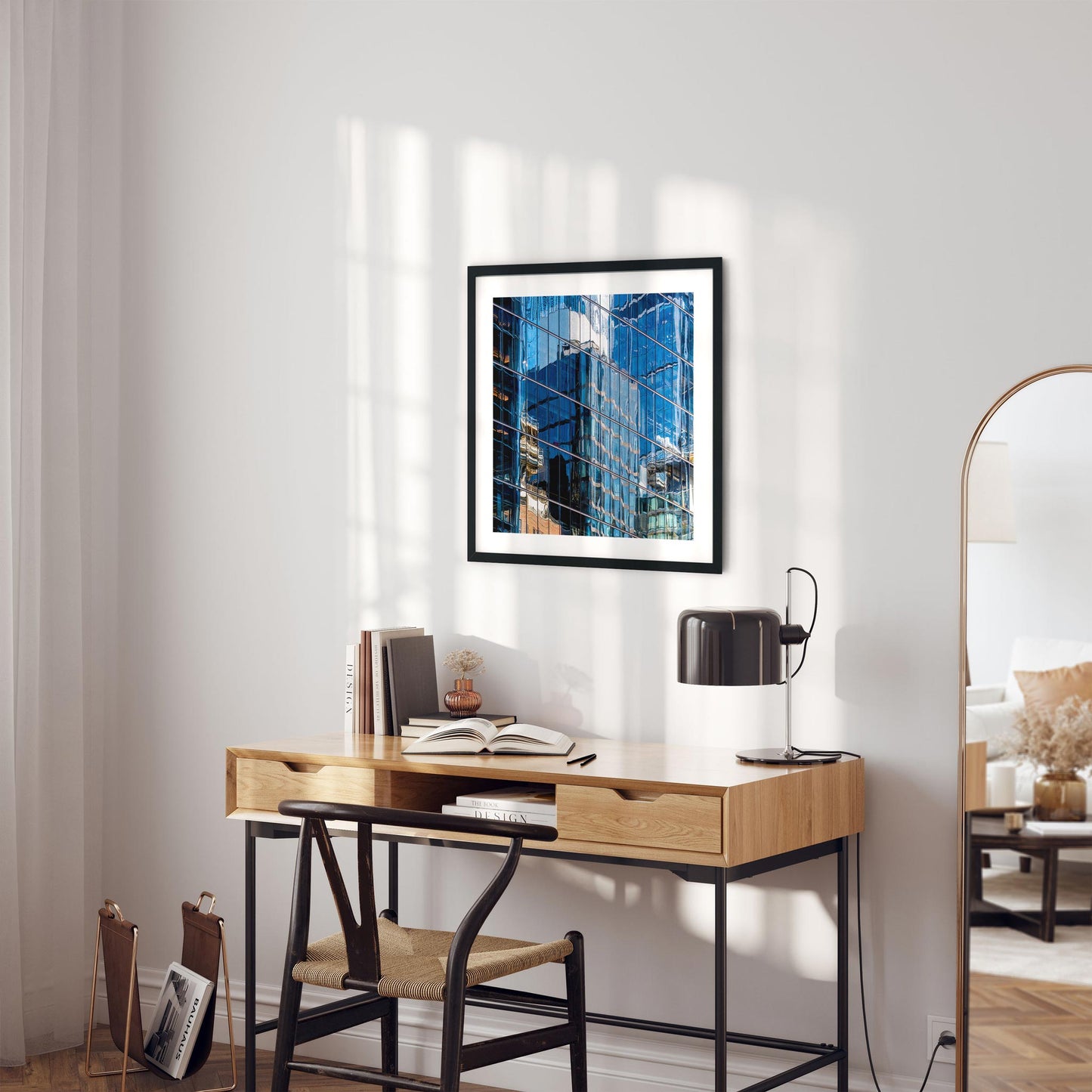 Fine art print of Modern Building Reflections of Hudson Yards NYC