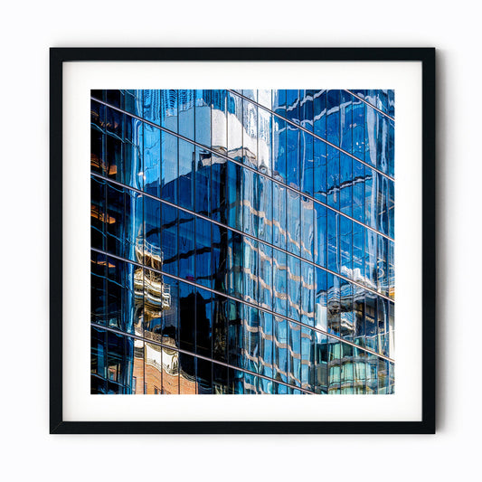 Fine art print of Modern Building Reflections of Hudson Yards NYC
