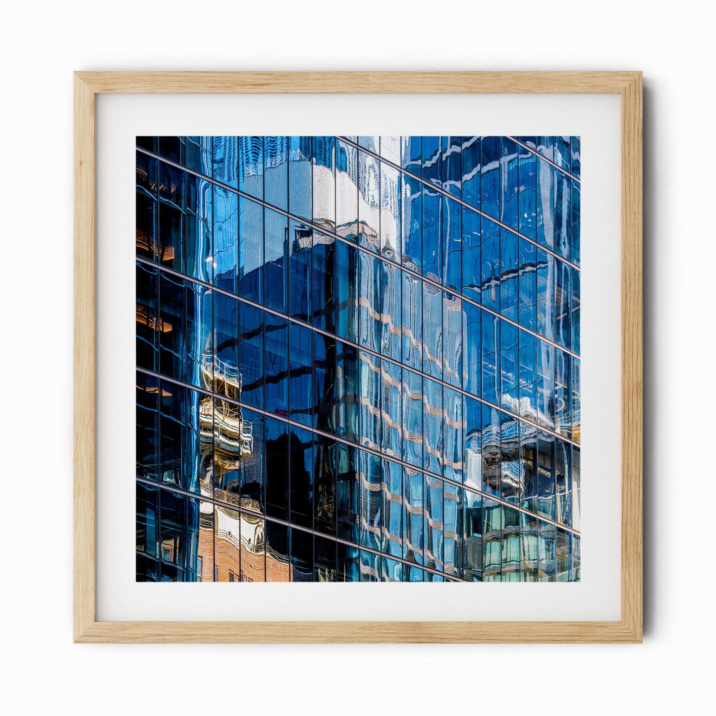 Fine art print of Modern Building Reflections of Hudson Yards NYC