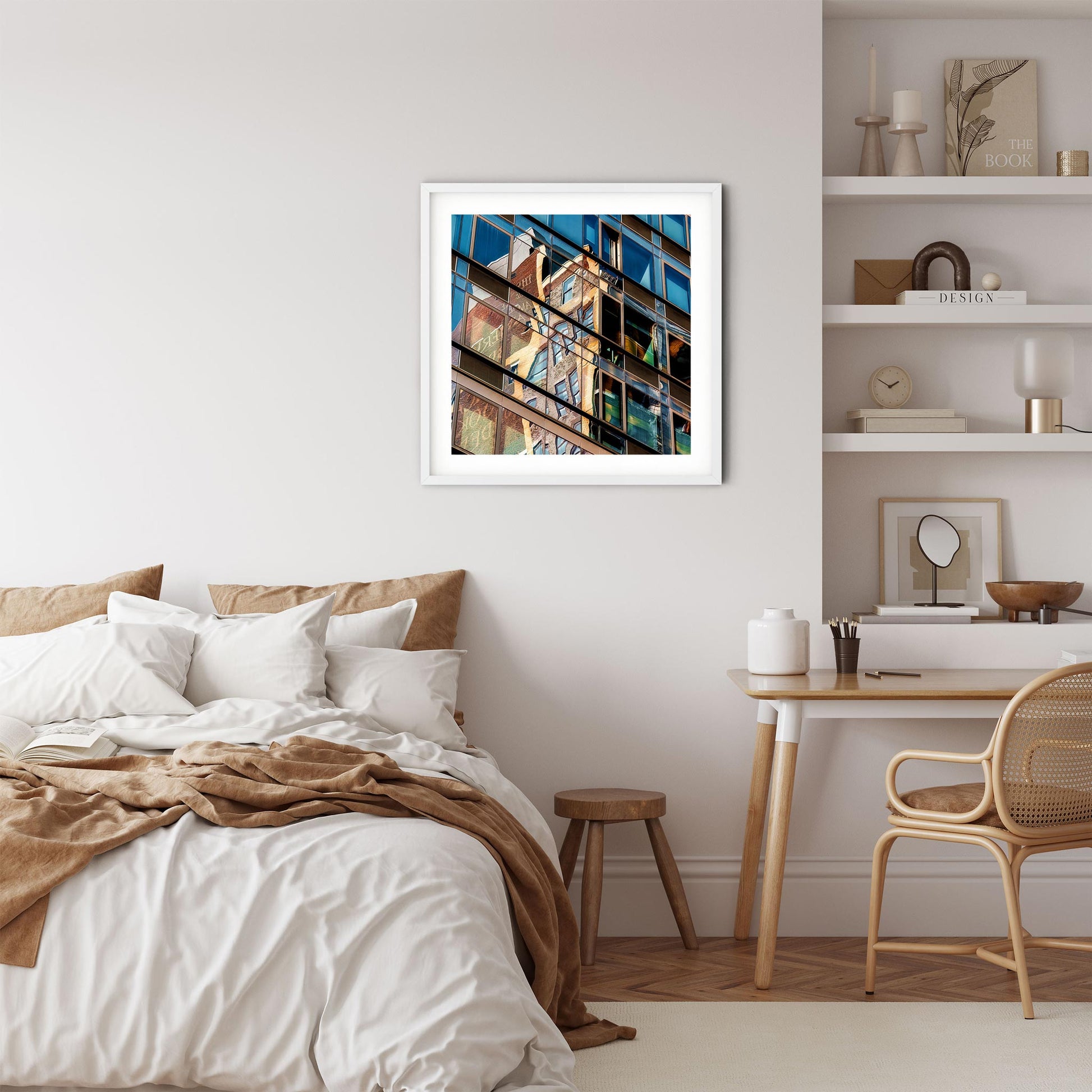 Fine art print of Historical Meets Modern on High Line Chelsea NYC