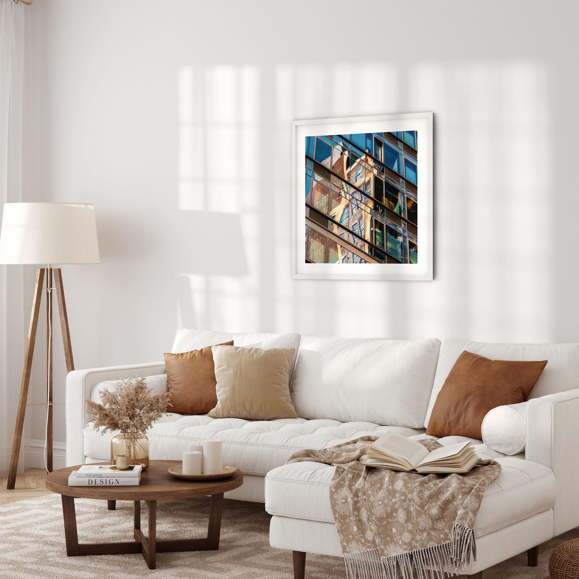 Fine art print of Historical Meets Modern on High Line Chelsea NYC