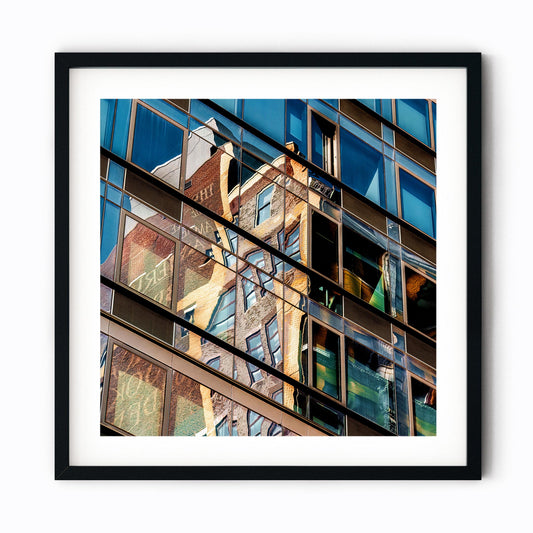 Fine art print of Historical Meets Modern on High Line Chelsea NYC