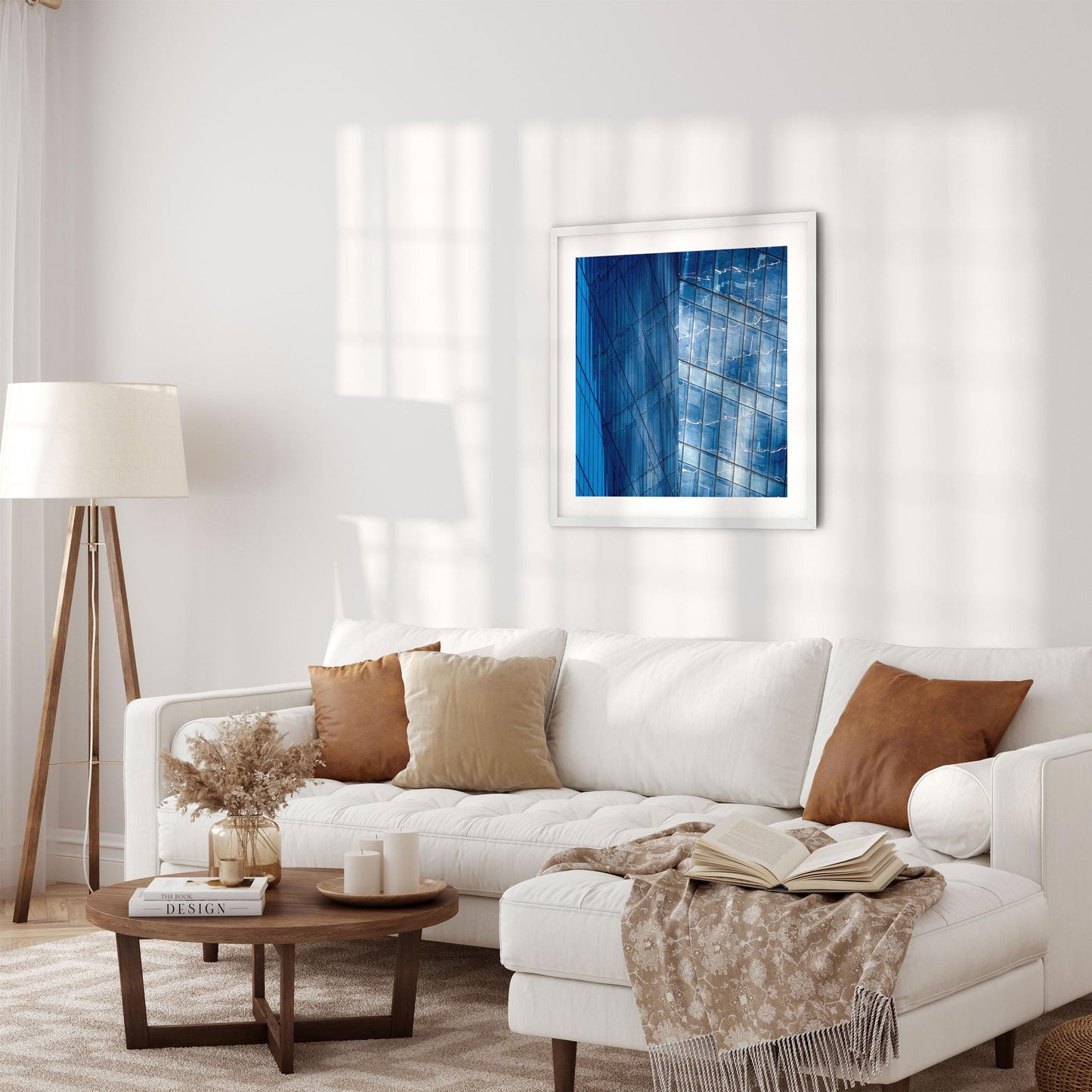 Fine art print of Modern Building Reflections in Hudson Yards NYC