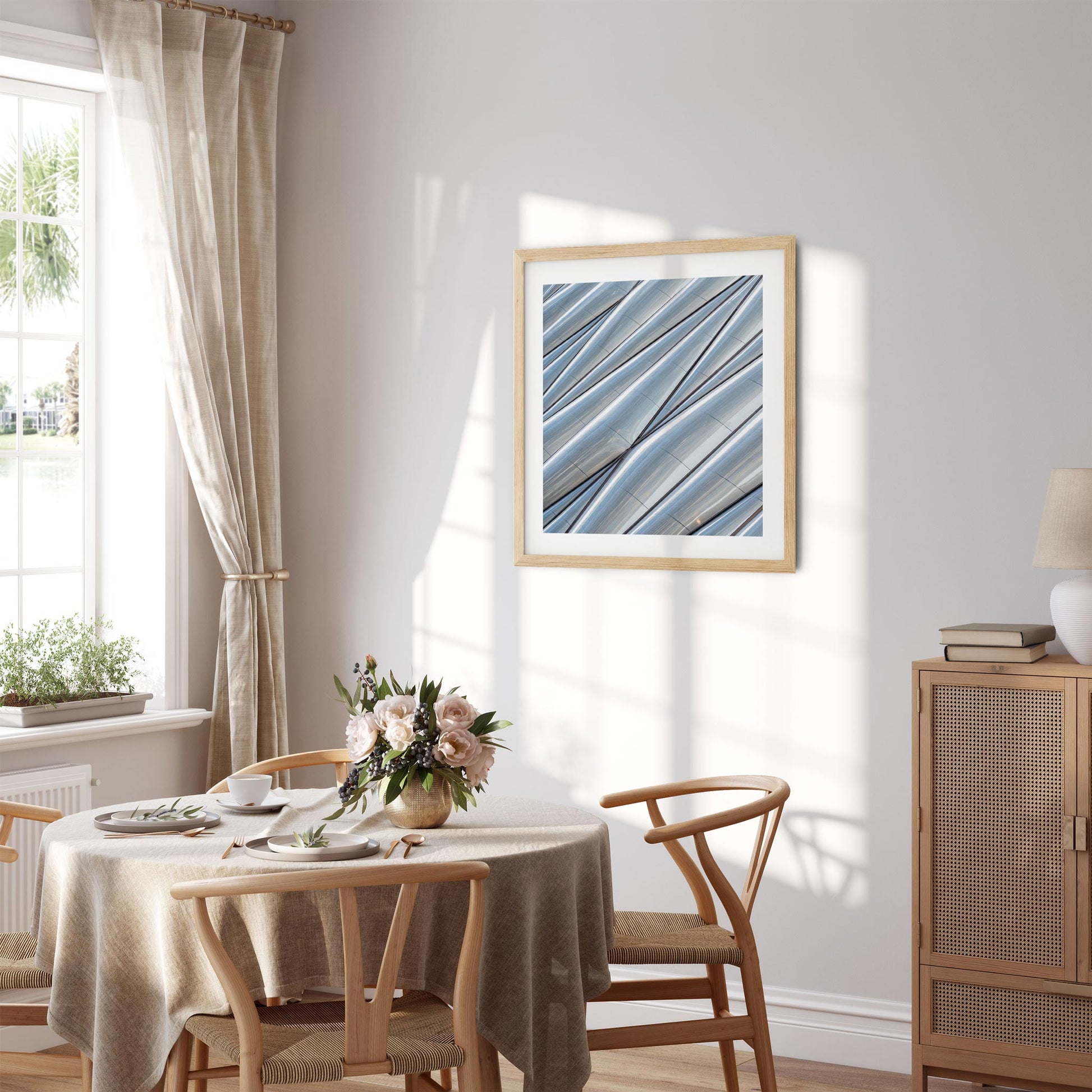 Fine art print of Abstract Exterior of The Shed Hudson Yards NYC