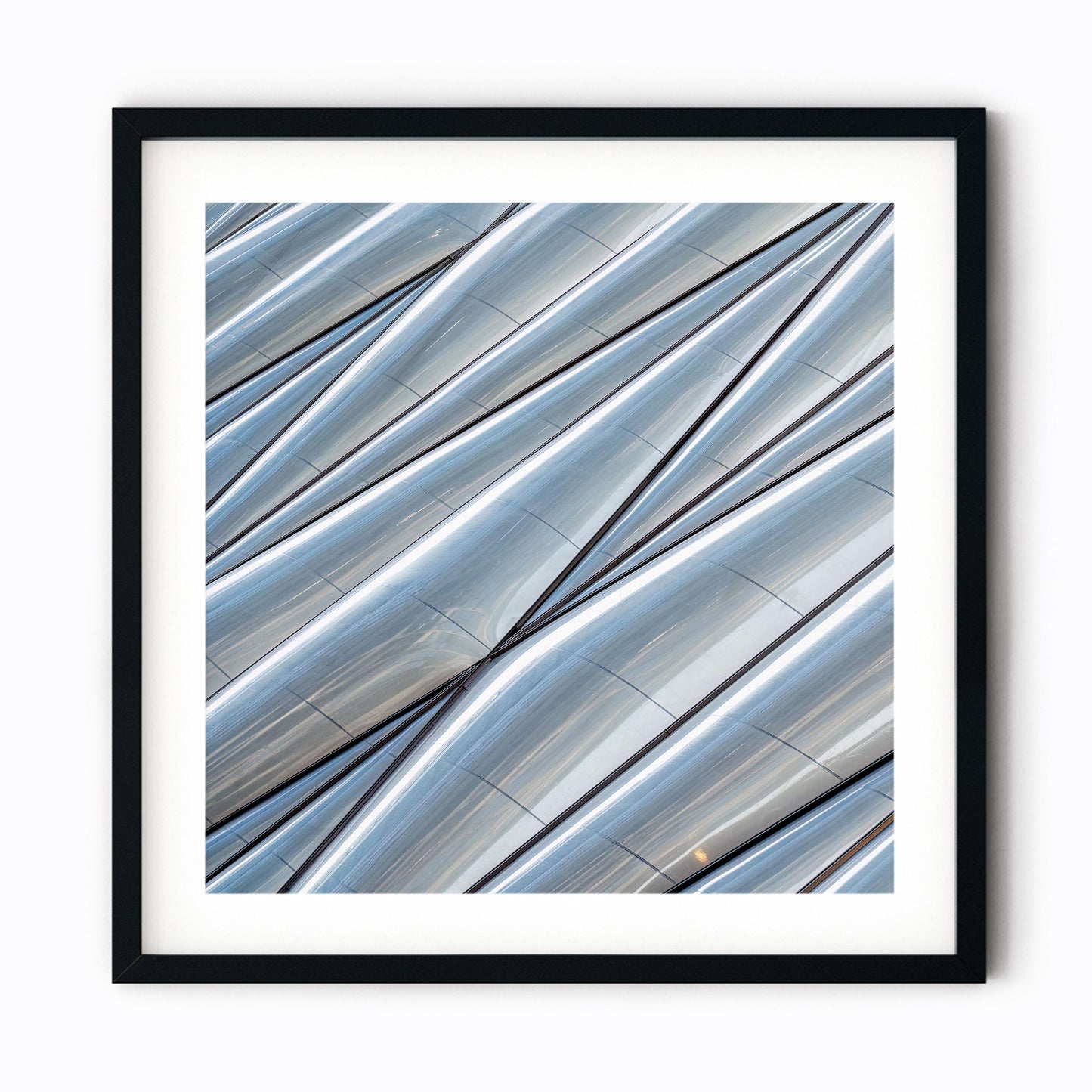 Fine art print of Abstract Exterior of The Shed Hudson Yards NYC