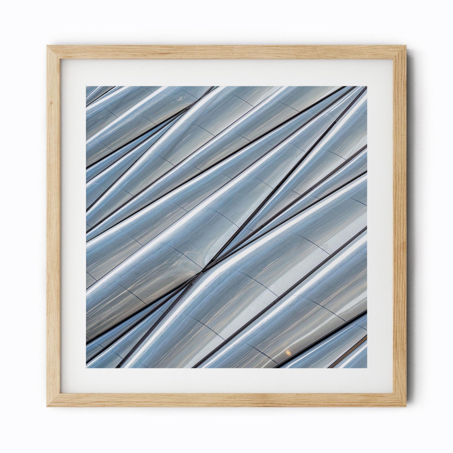 Fine art print of Abstract Exterior of The Shed Hudson Yards NYC