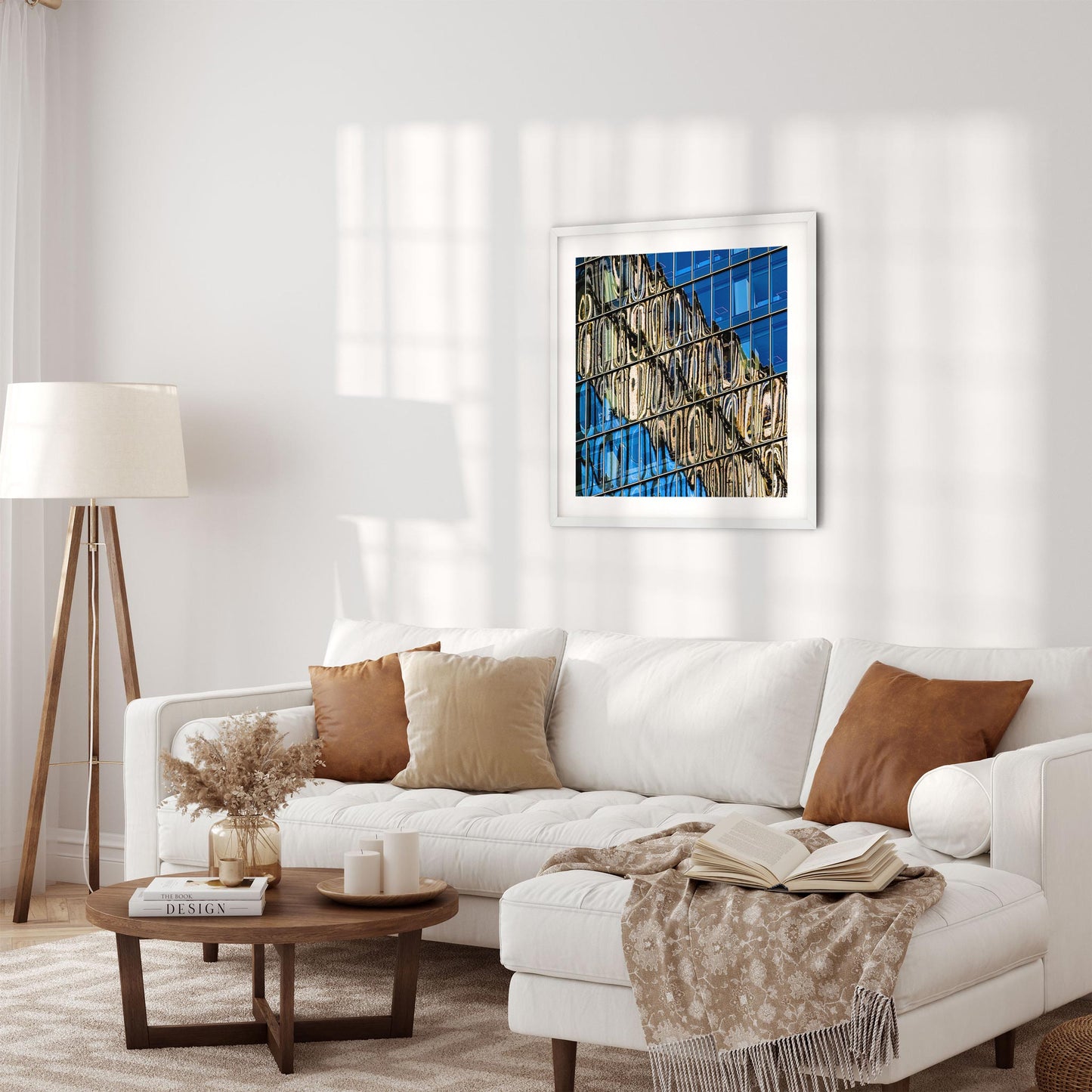 Fine art print of Building Reflections of Hudson Yards NYC