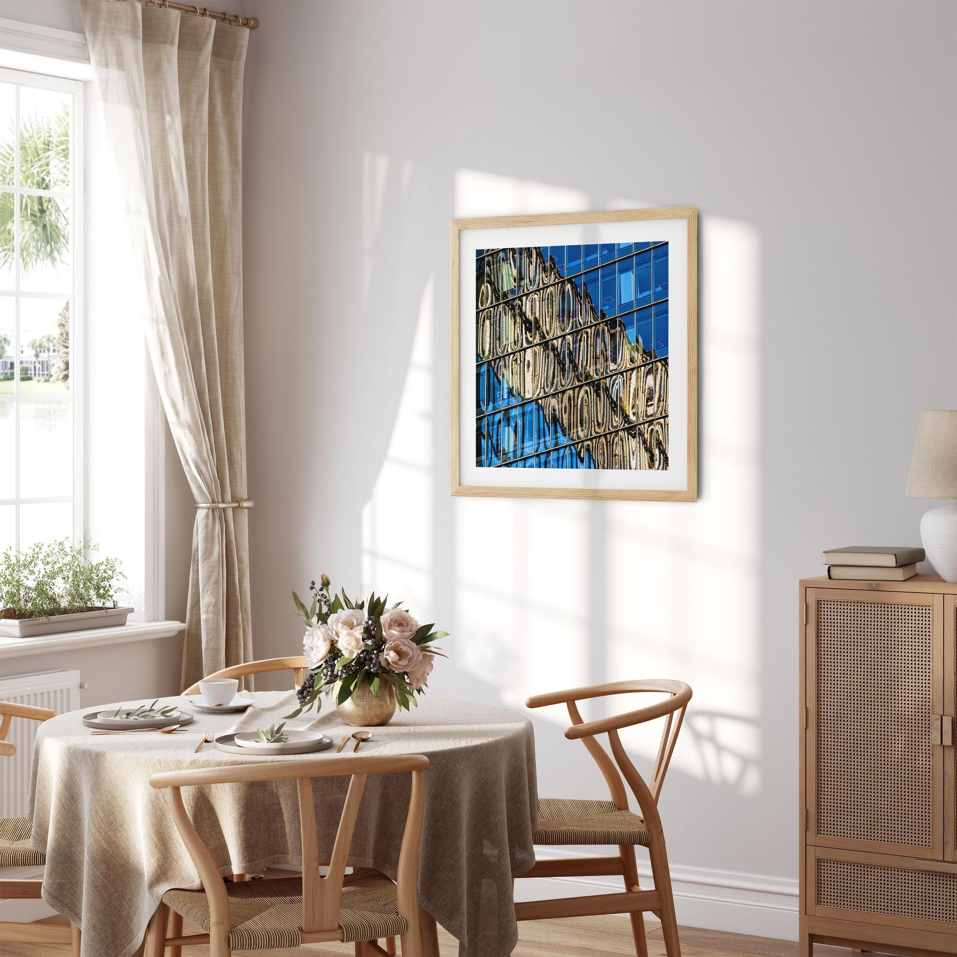Fine art print of Building Reflections of Hudson Yards NYC