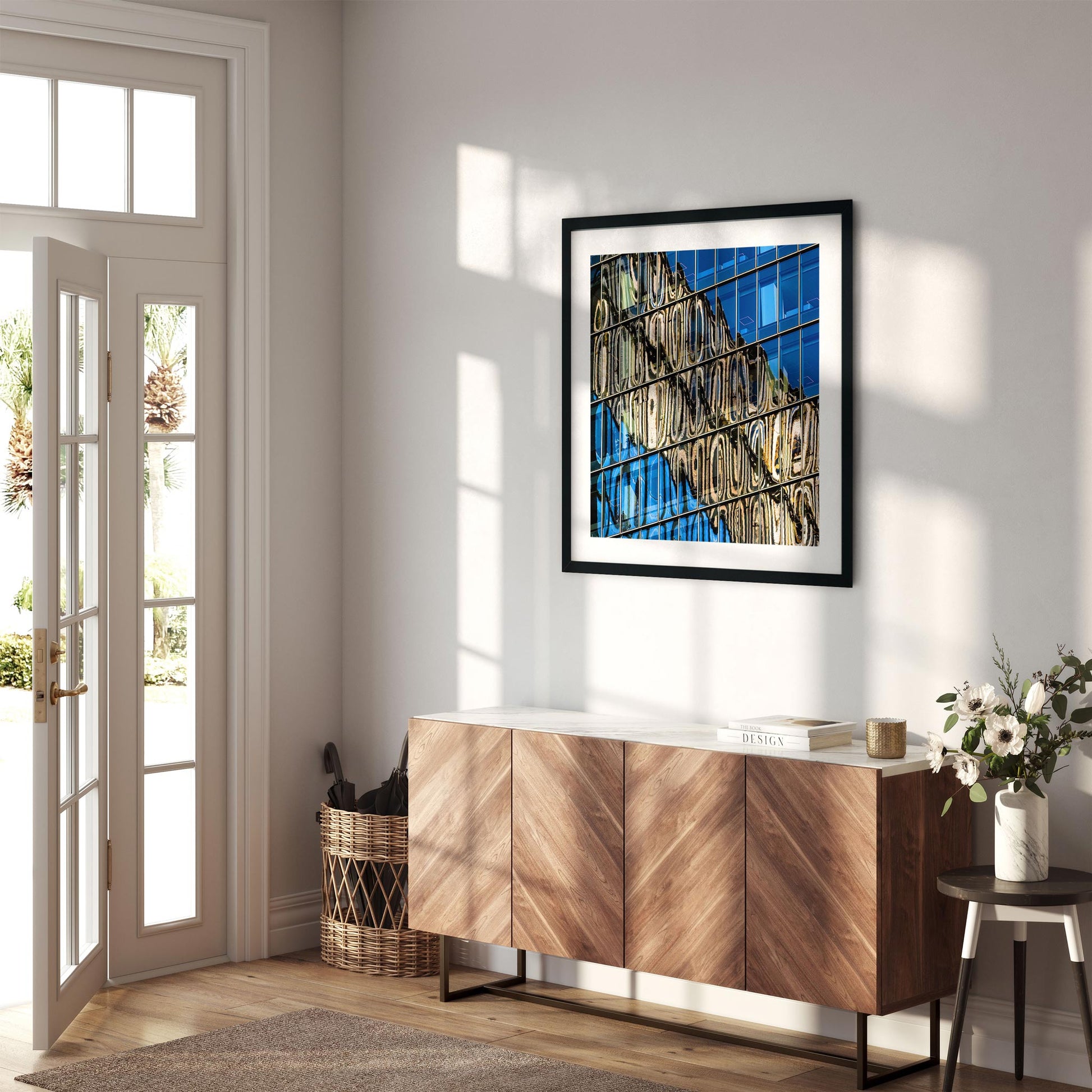 Fine art print of Building Reflections of Hudson Yards NYC