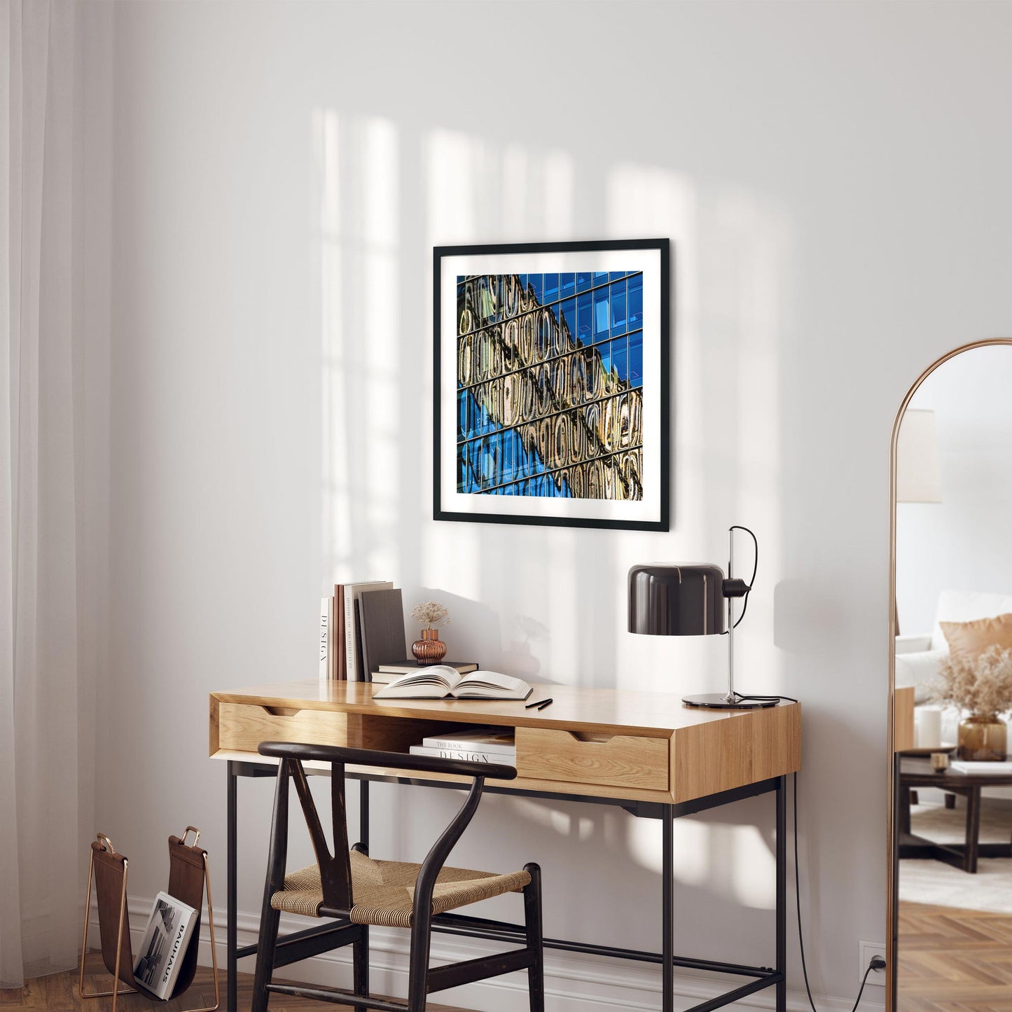 Fine art print of Building Reflections of Hudson Yards NYC