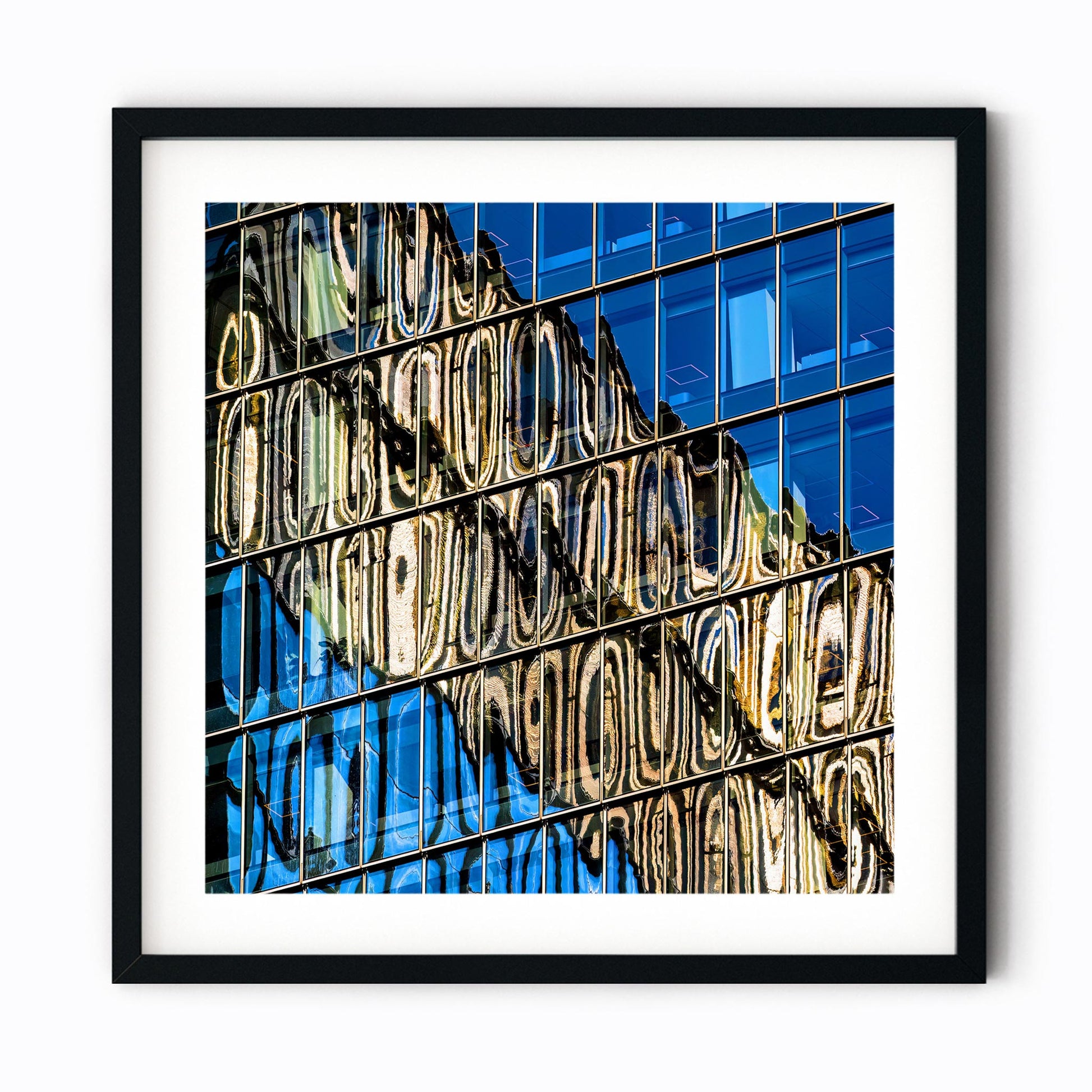 Fine art print of Building Reflections of Hudson Yards NYC