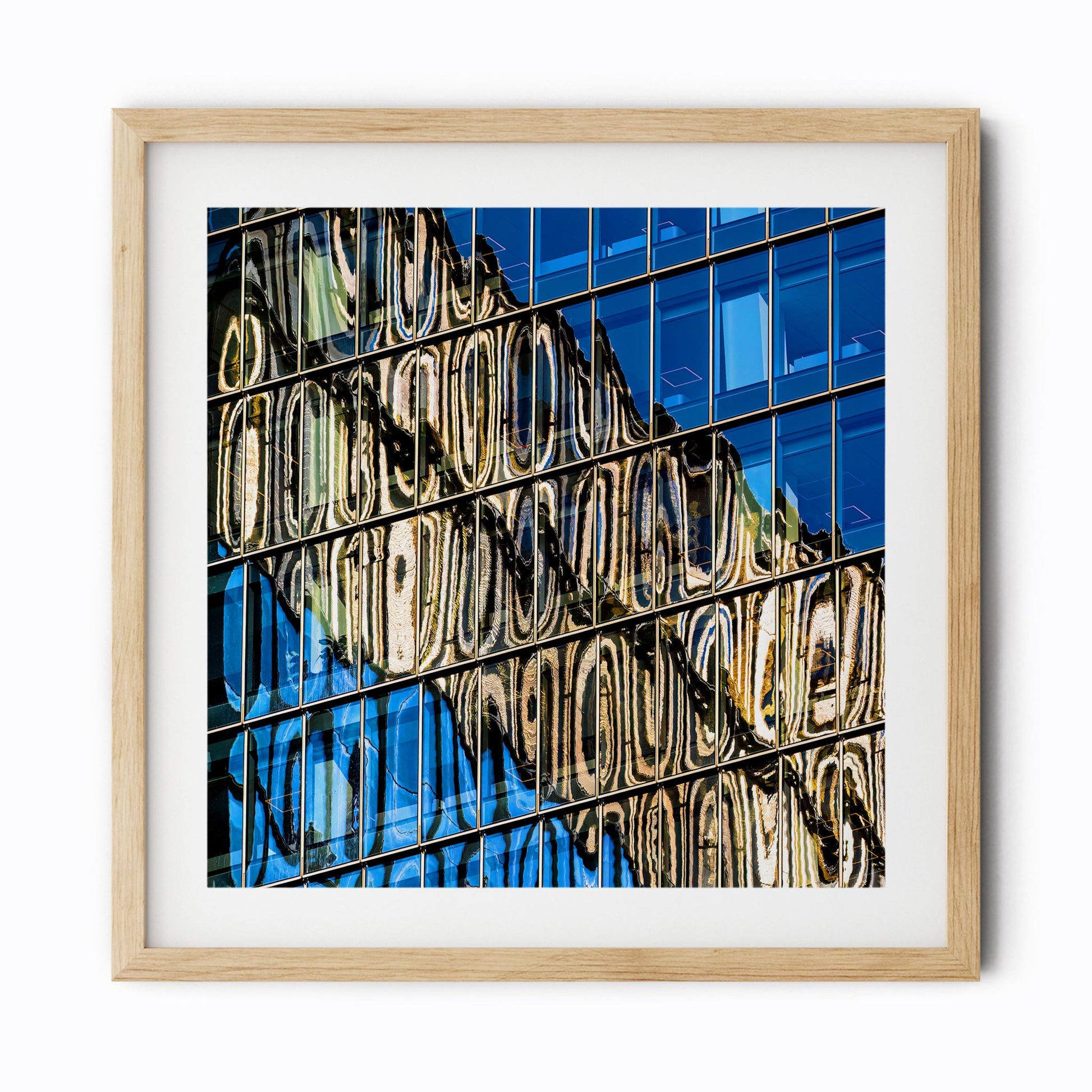 Fine art print of Building Reflections of Hudson Yards NYC