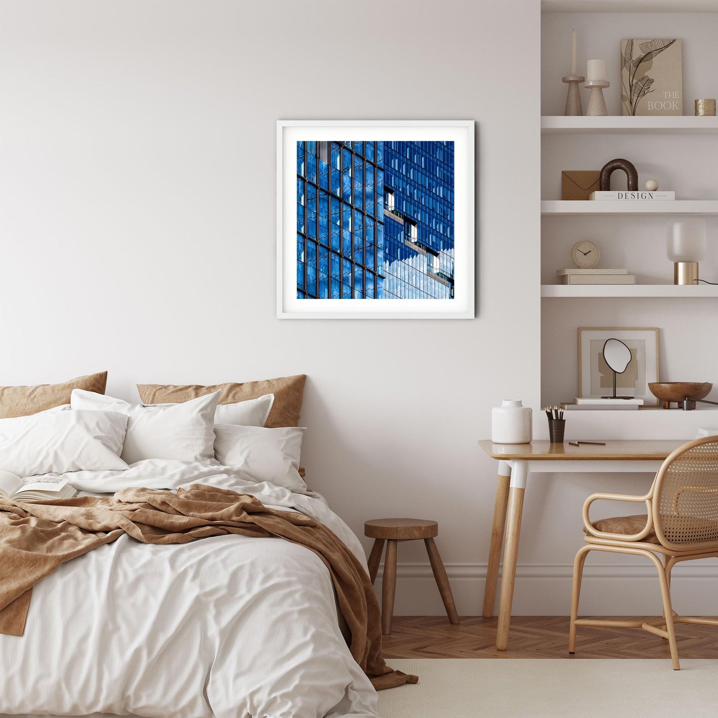 Fine art print of Building Reflections of Hudson Yards New York City